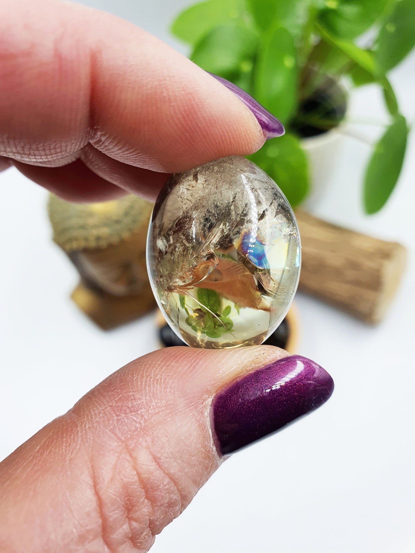 Smokey Citrine Tumbles