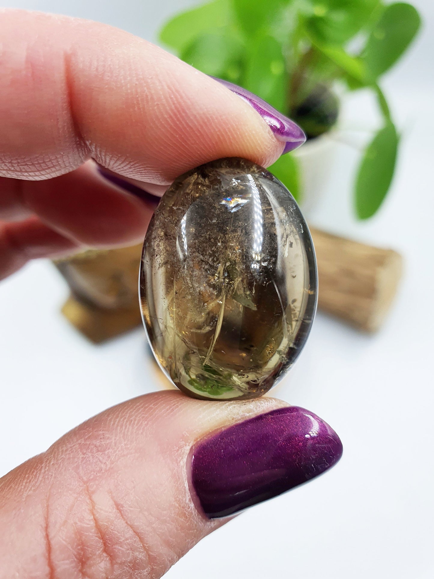 Smokey Citrine Tumbles