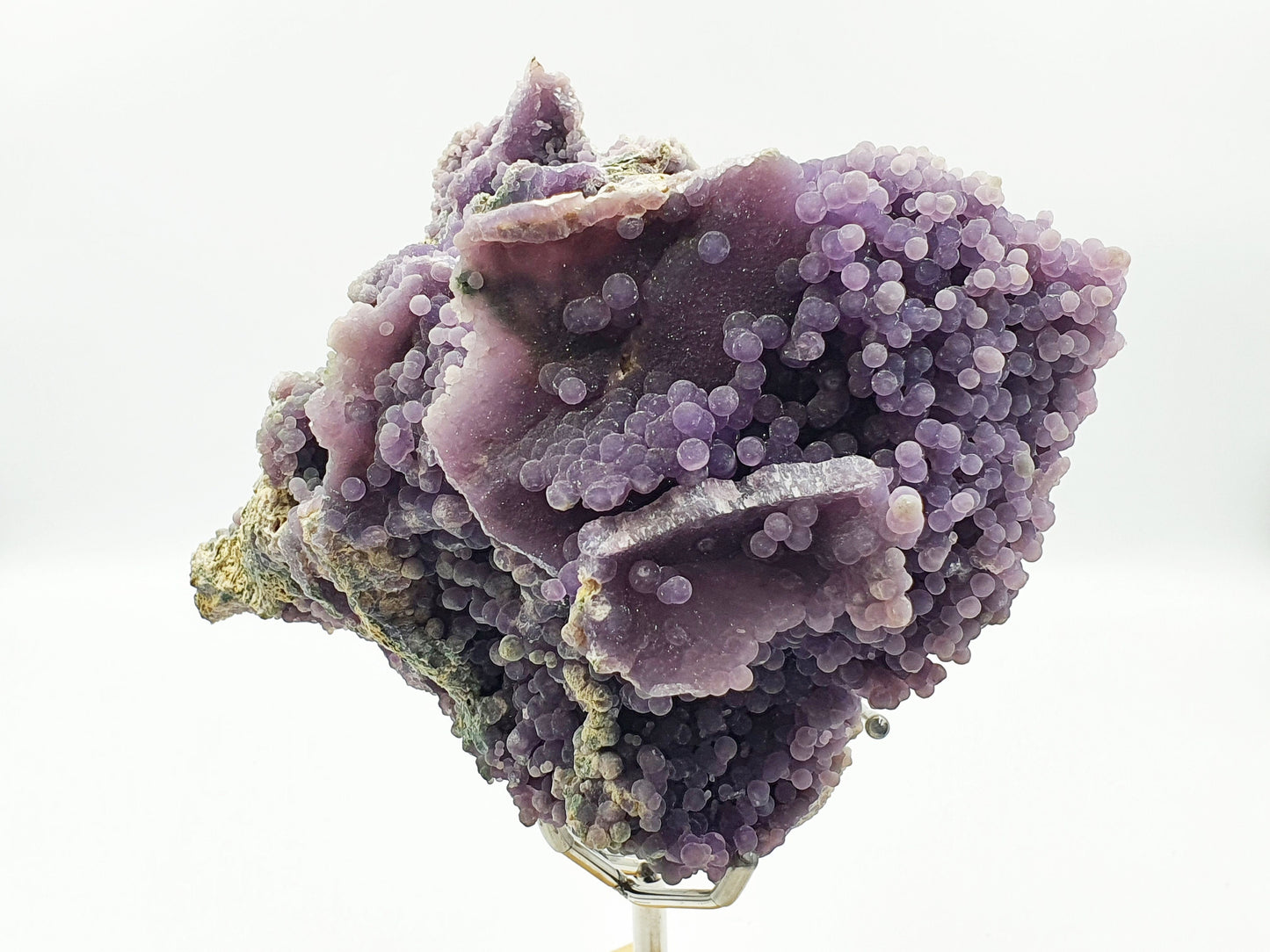 Raw Grape Agate Cluster Specimen (Large)- Purple and White- Grade A Crystal- - 3120 grams