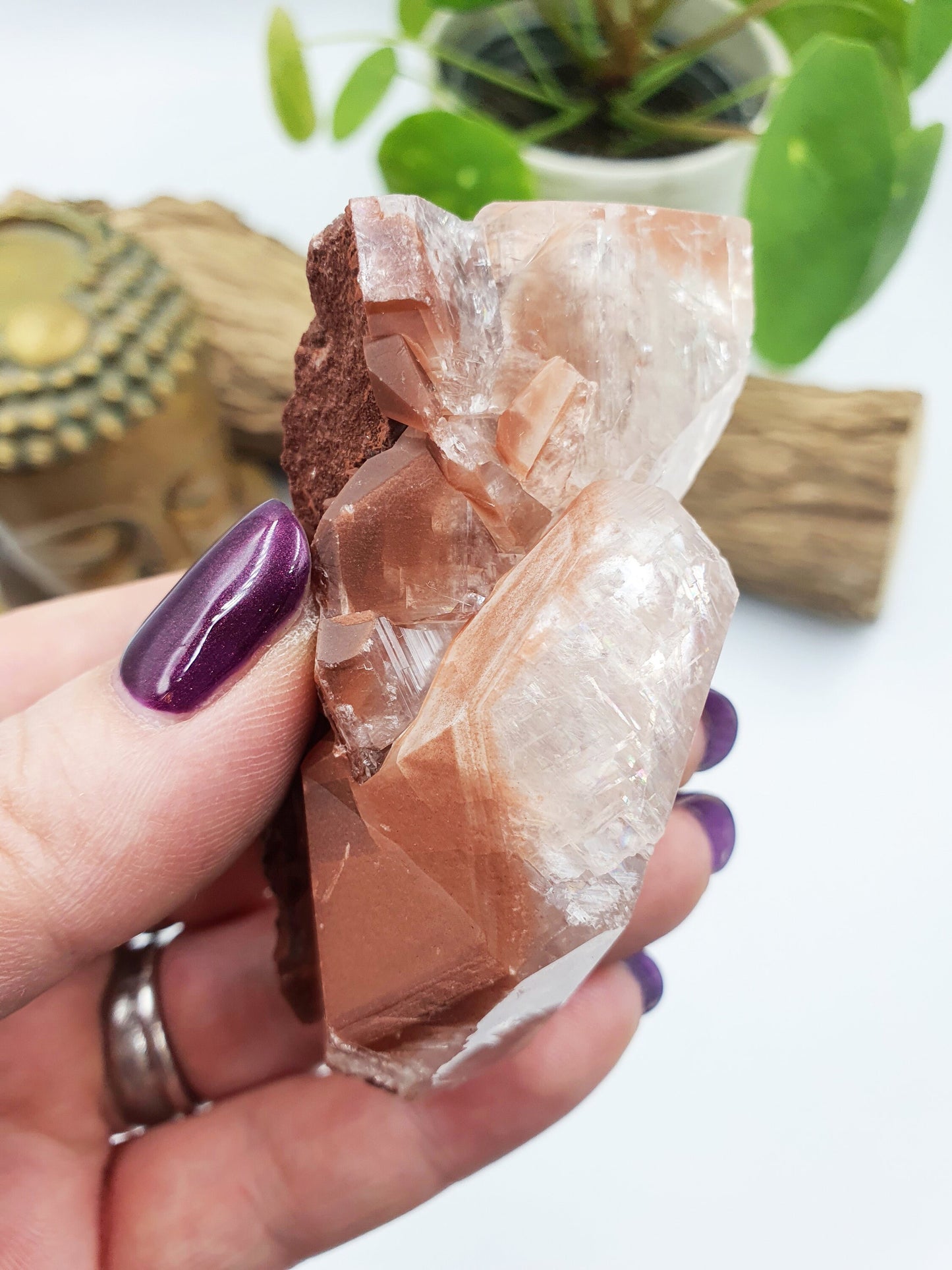 Diamond Calcite Specimen