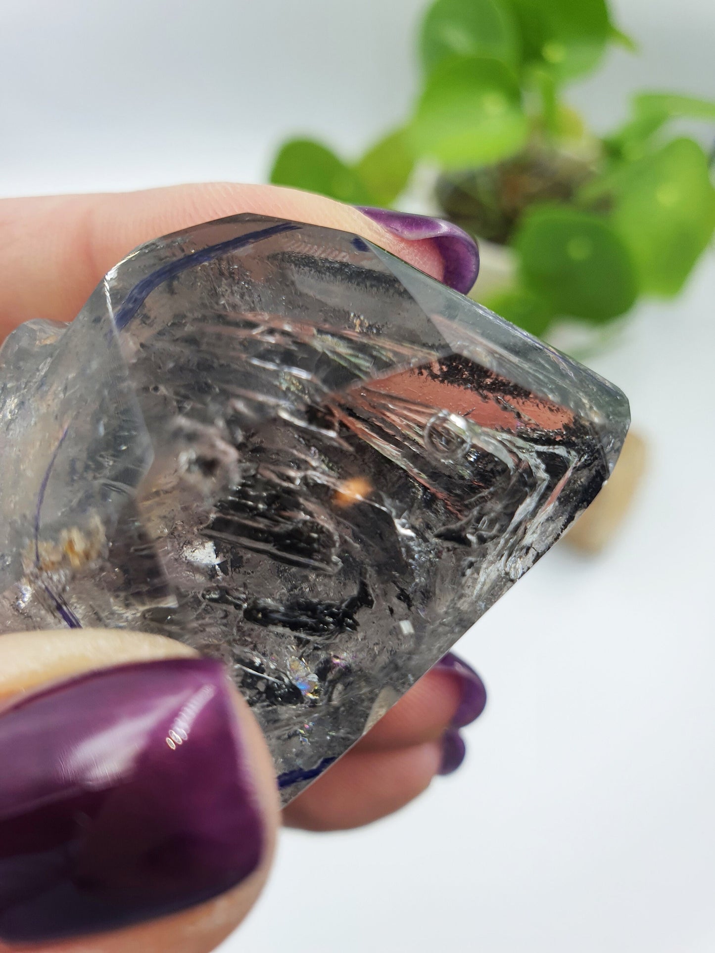 A Grade Herkimer Diamond Enhydro with moving bubble