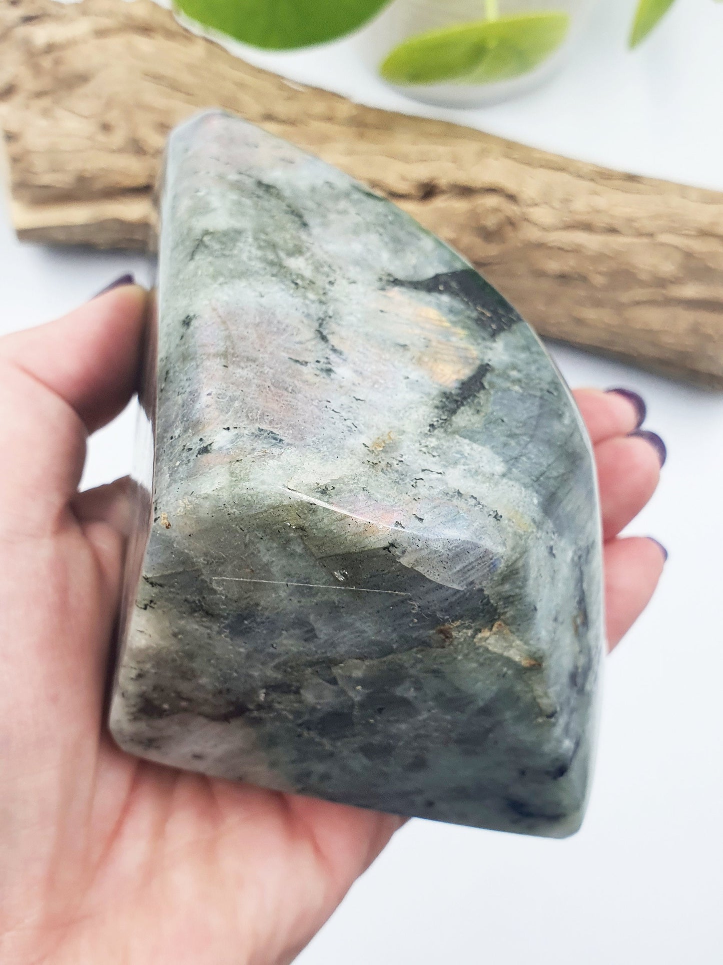 Pink Labradorite Freeform