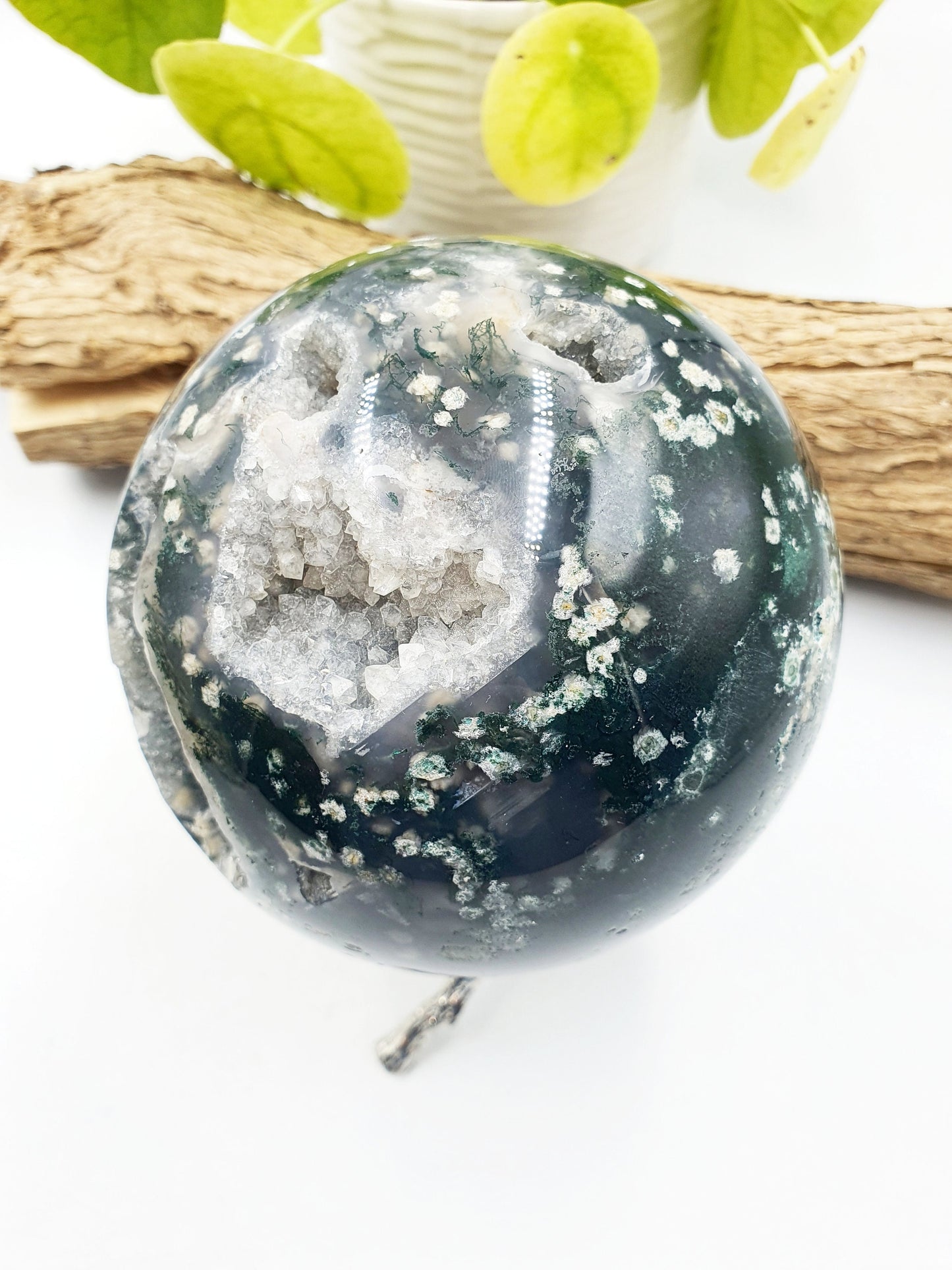 Large Ocean Jasper Sphere