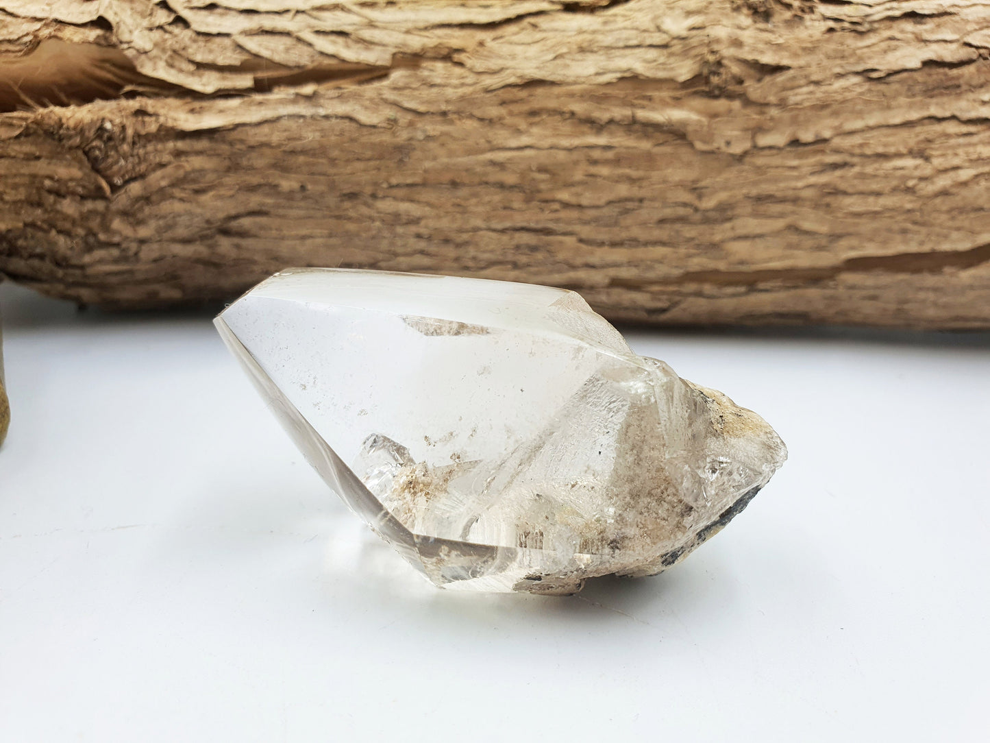 White Garden Quartz Freeform /Lodolite Quartz Freeform