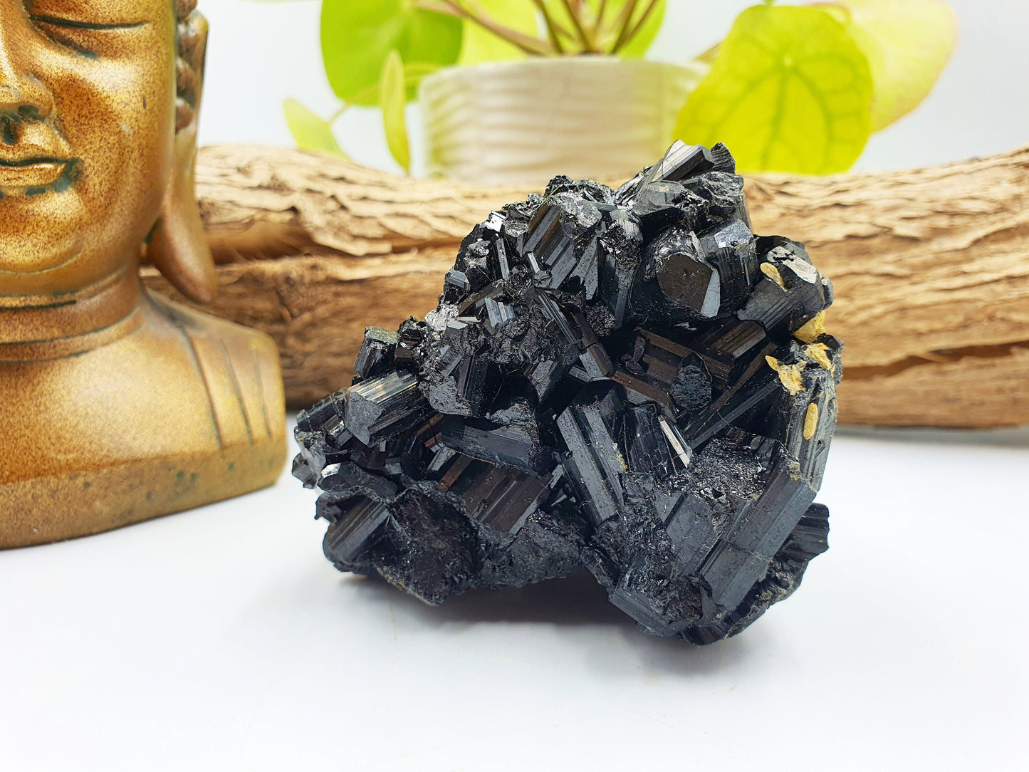Large Zambian Black Tourmaline Specimen