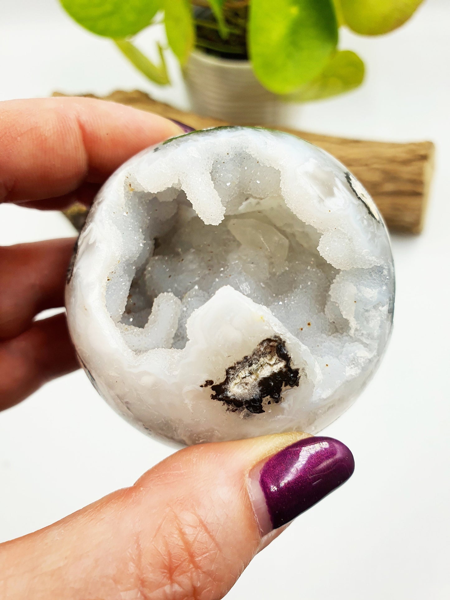 Drusy Agate Sphere