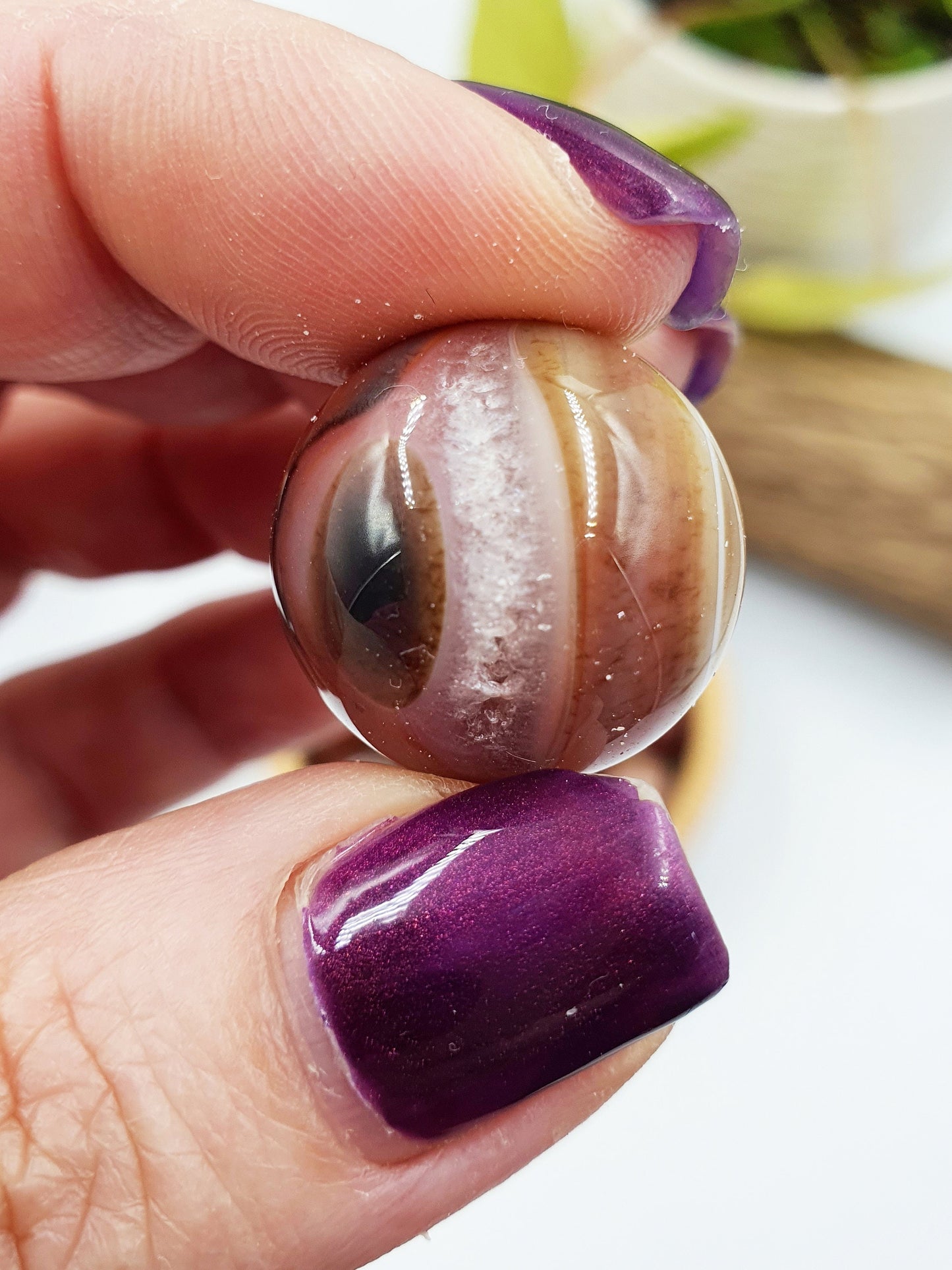 Drusy Carnelian Mini Sphere