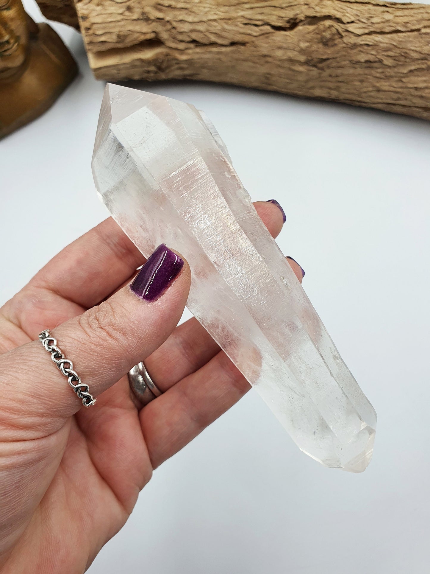 Rare Large Lemurian Seed Quartz DT