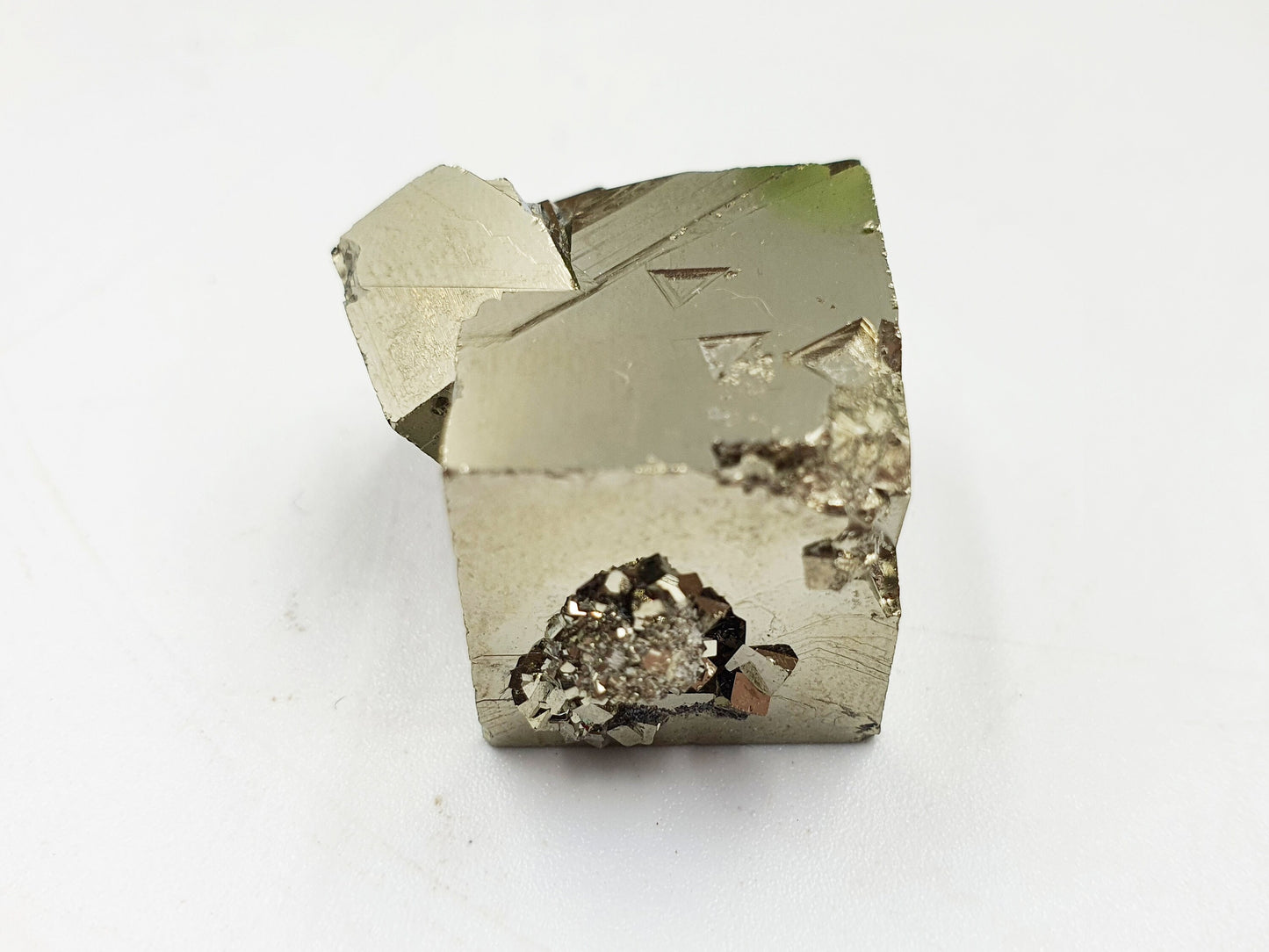 High Quality Pyrite Raw Cube Cluster