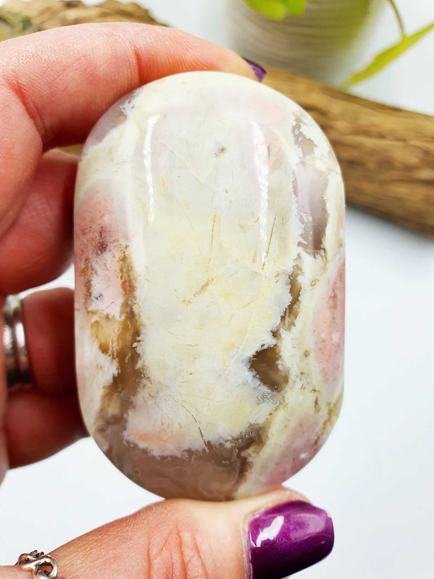 Flower Agate Palm