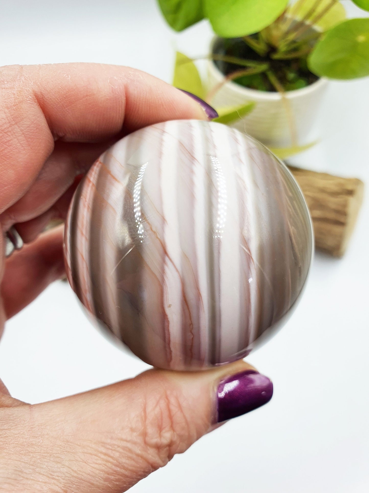 Botswana Agate Sphere
