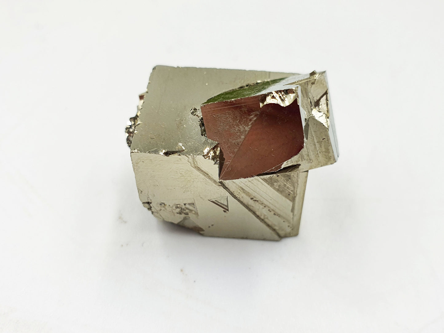 High Quality Pyrite Raw Cube Cluster