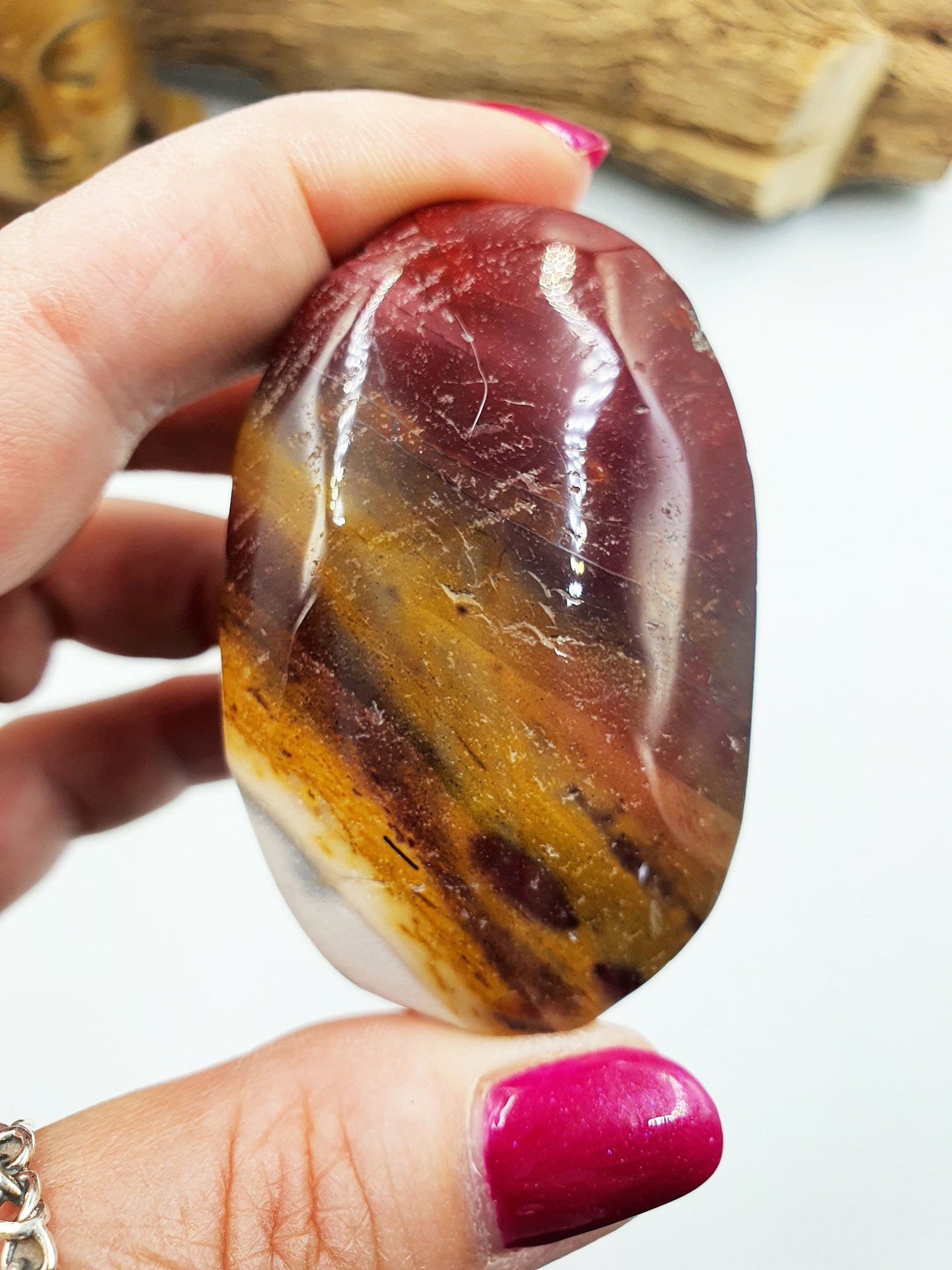 Mookaite Jasper Palm