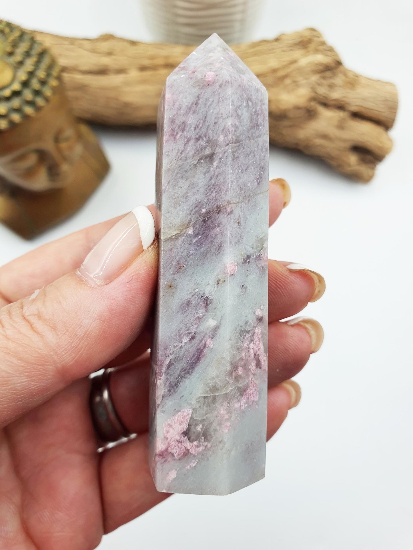 Plum Blossom Tourmaline Tower