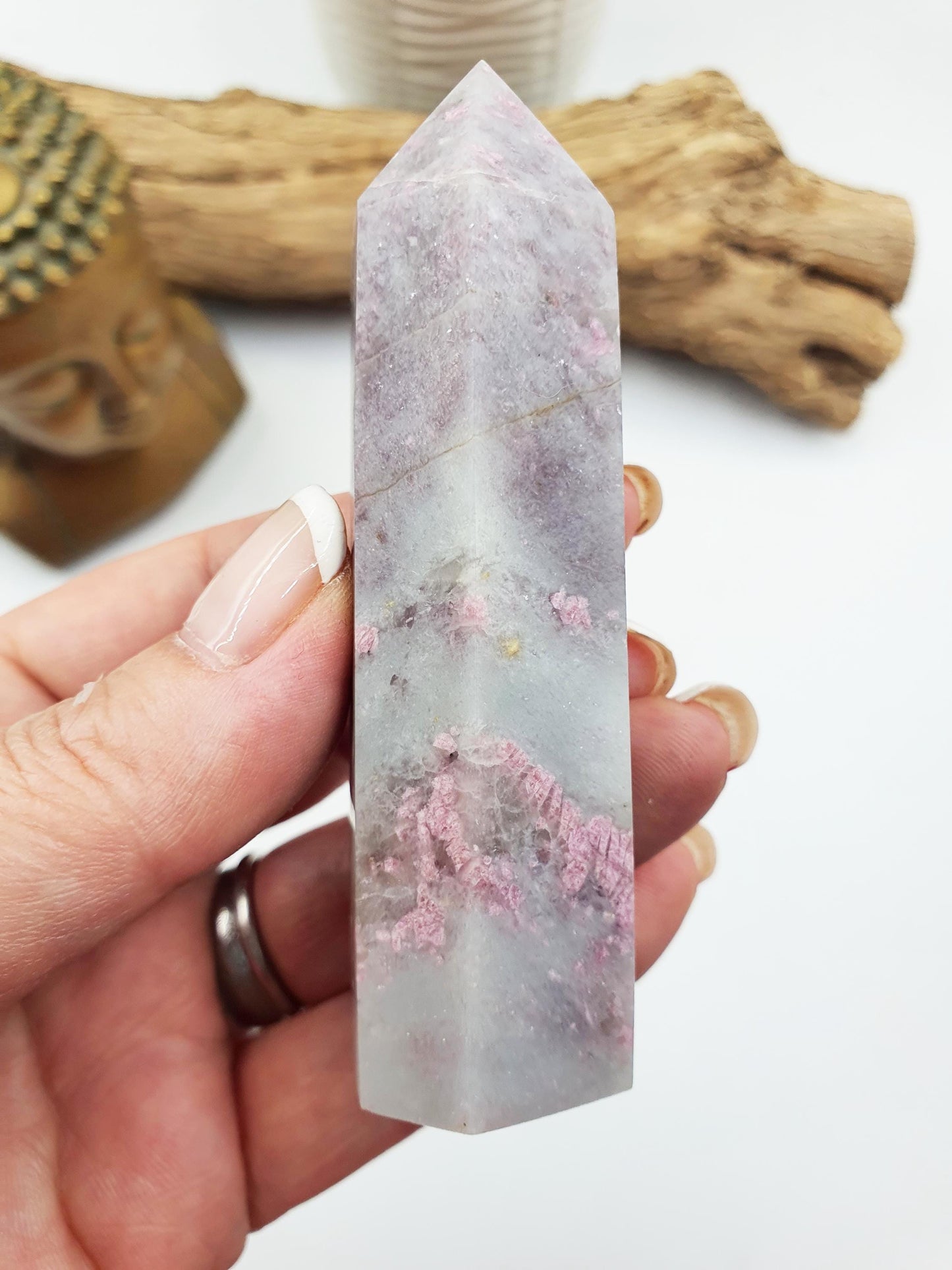 Plum Blossom Tourmaline Tower