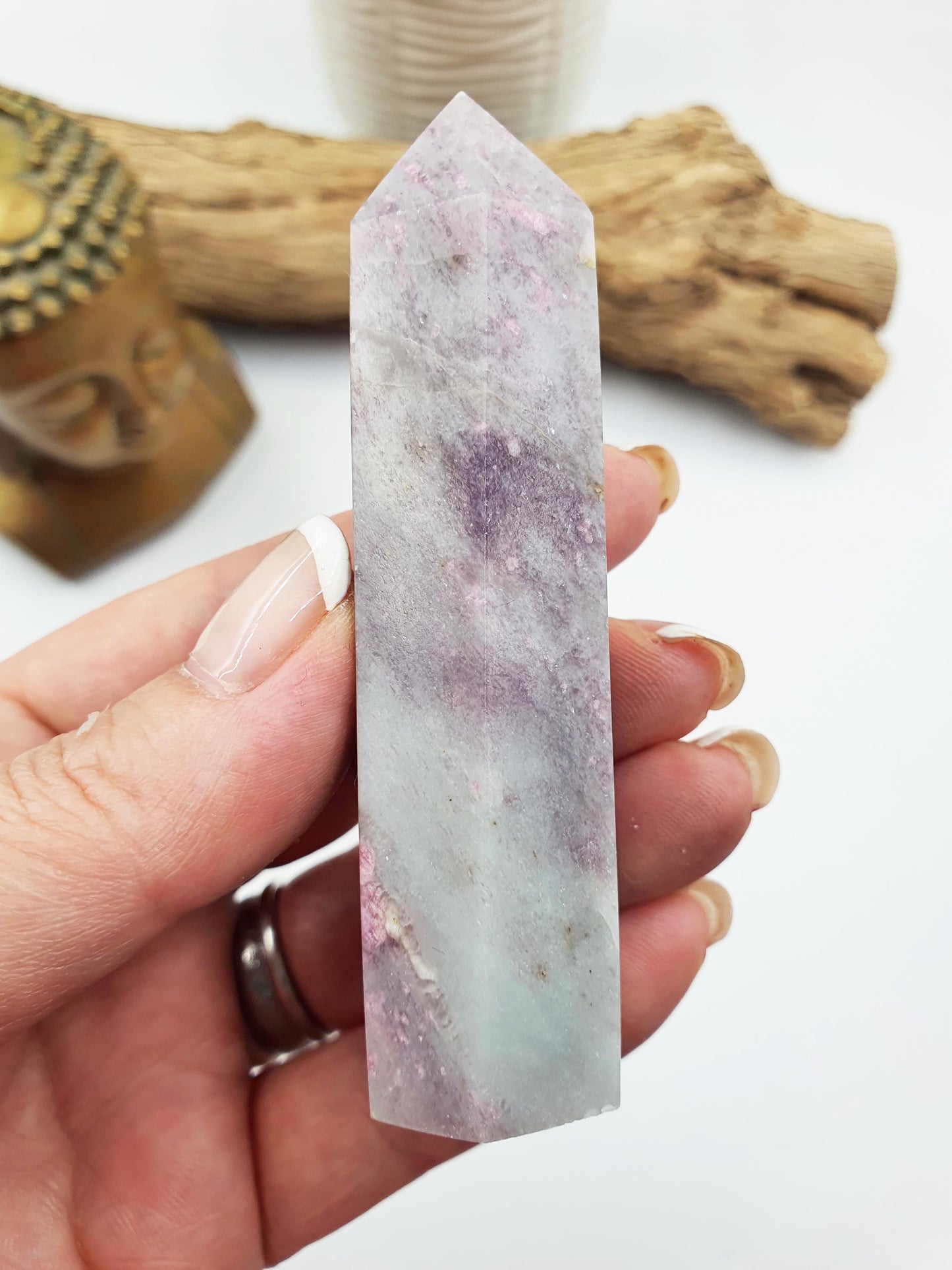 Plum Blossom Tourmaline Tower