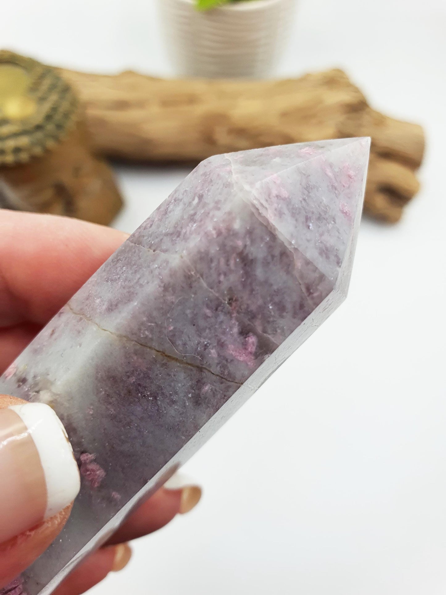 Plum Blossom Tourmaline Tower