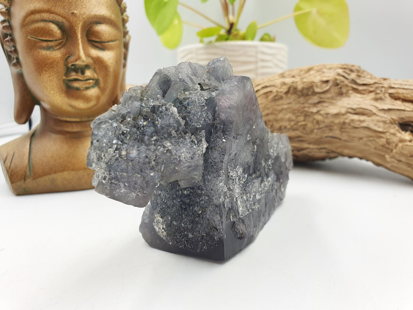 Raw Drusy Fluorite