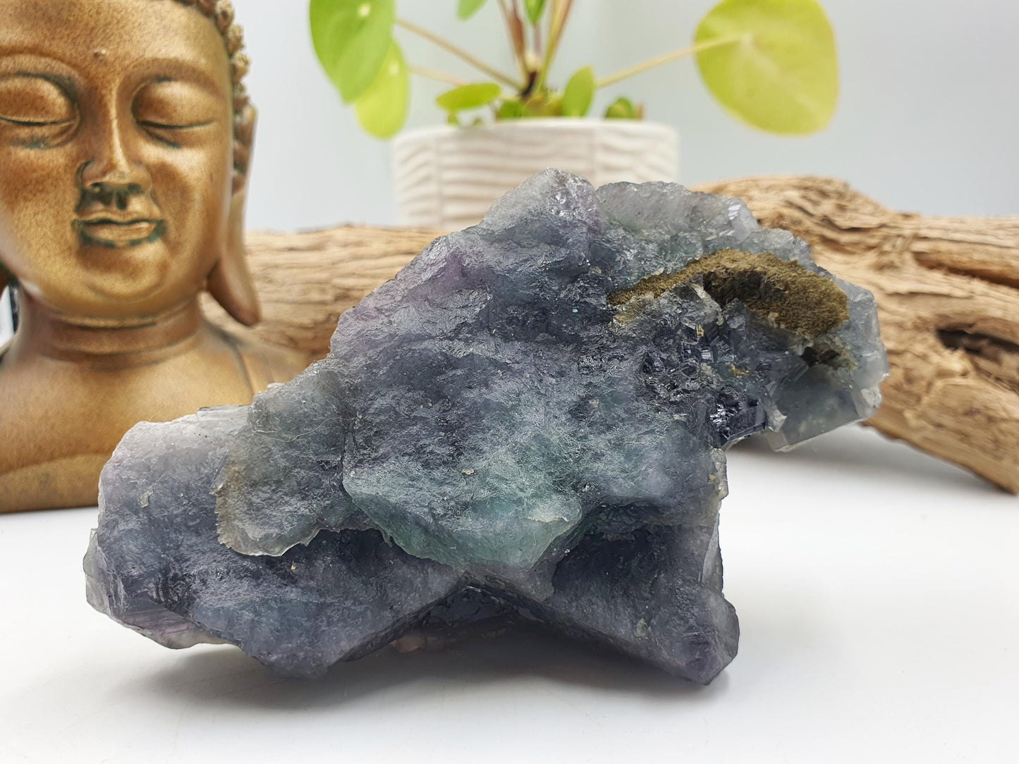 Raw Drusy Fluorite