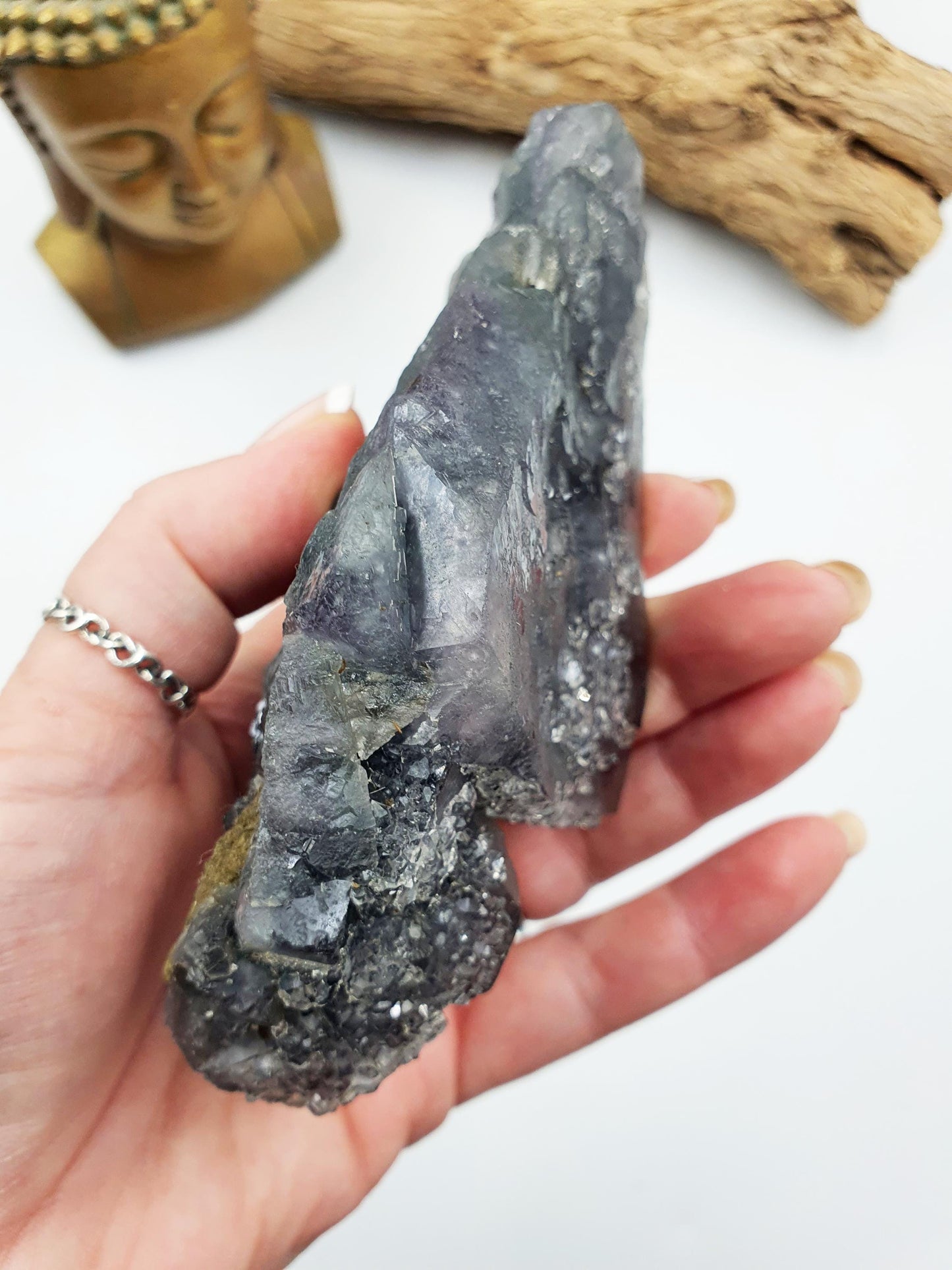 Raw Drusy Fluorite