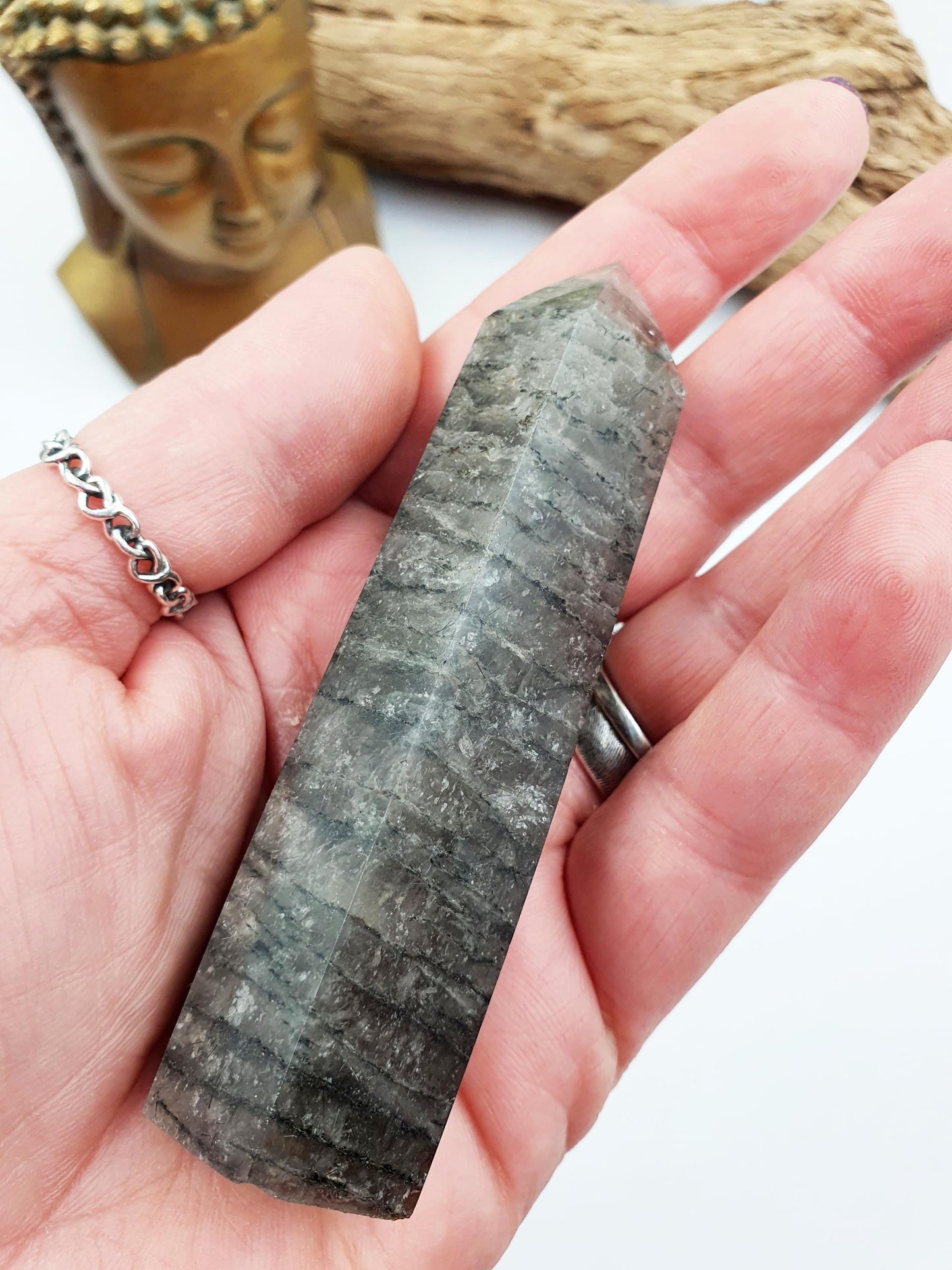 Thousand Layers (Lodolite) Tower with rainbows - Thoudand Layers (Lodolite) Point