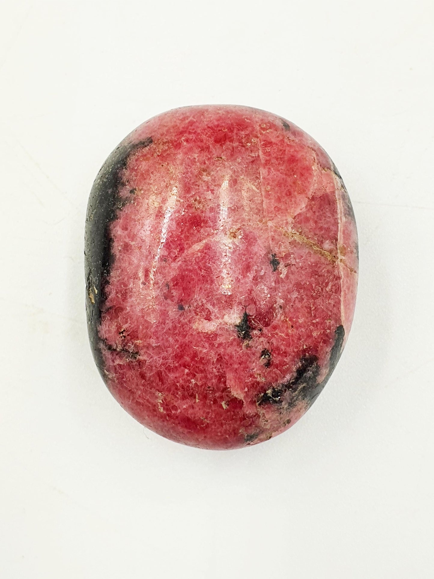 Rhodonite Palm Stone