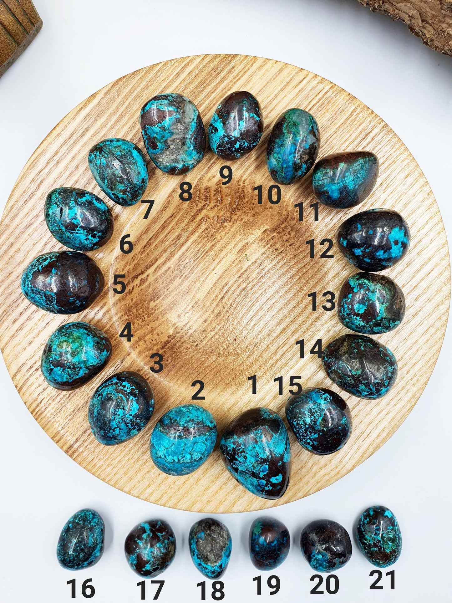 Chrysocolla Tumbles