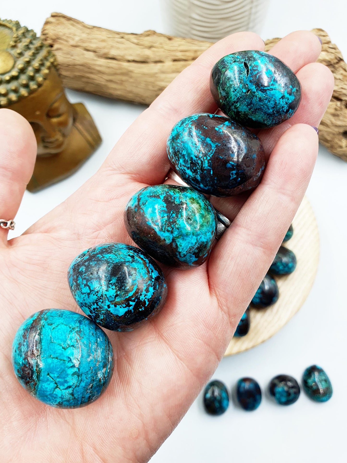 Chrysocolla Tumbles
