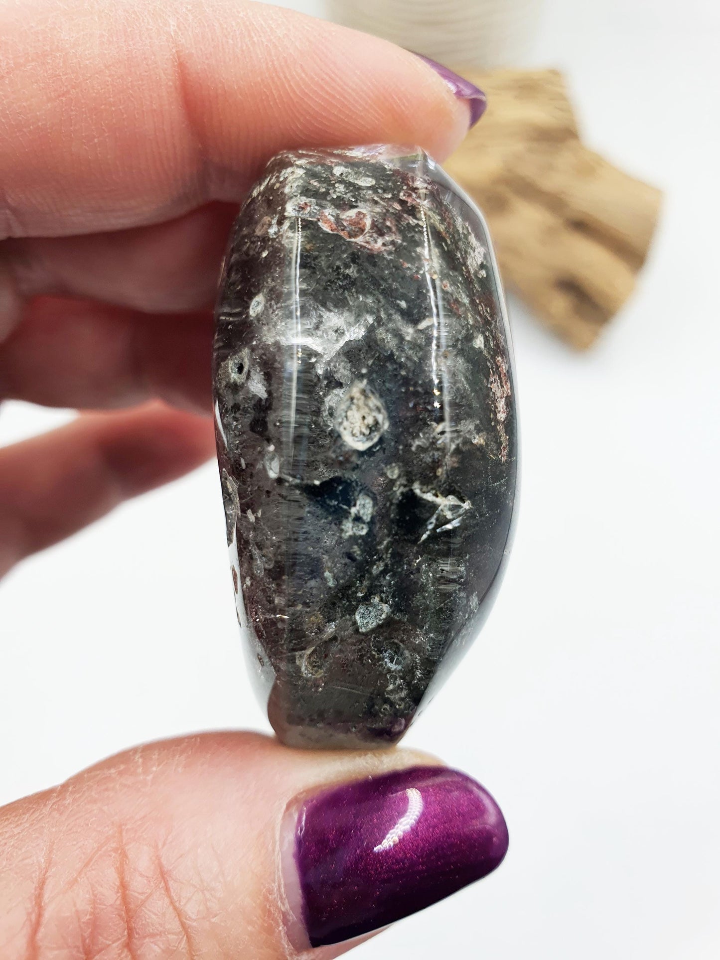 Garden Quartz Palm/Lodolite Quartz Palm