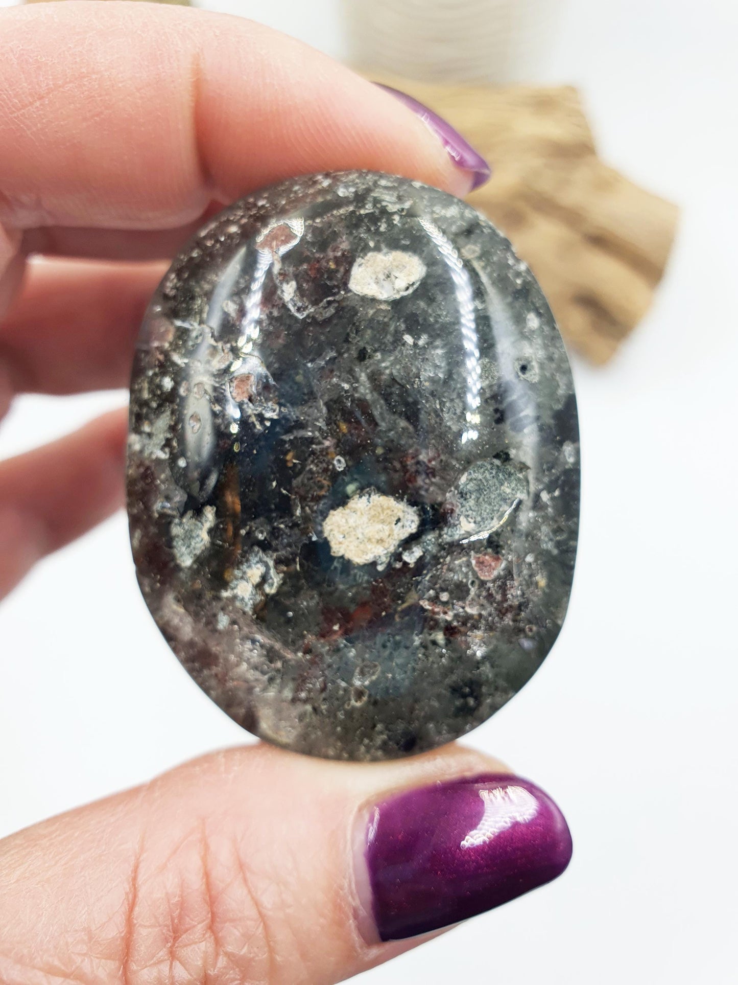 Garden Quartz Palm/Lodolite Quartz Palm