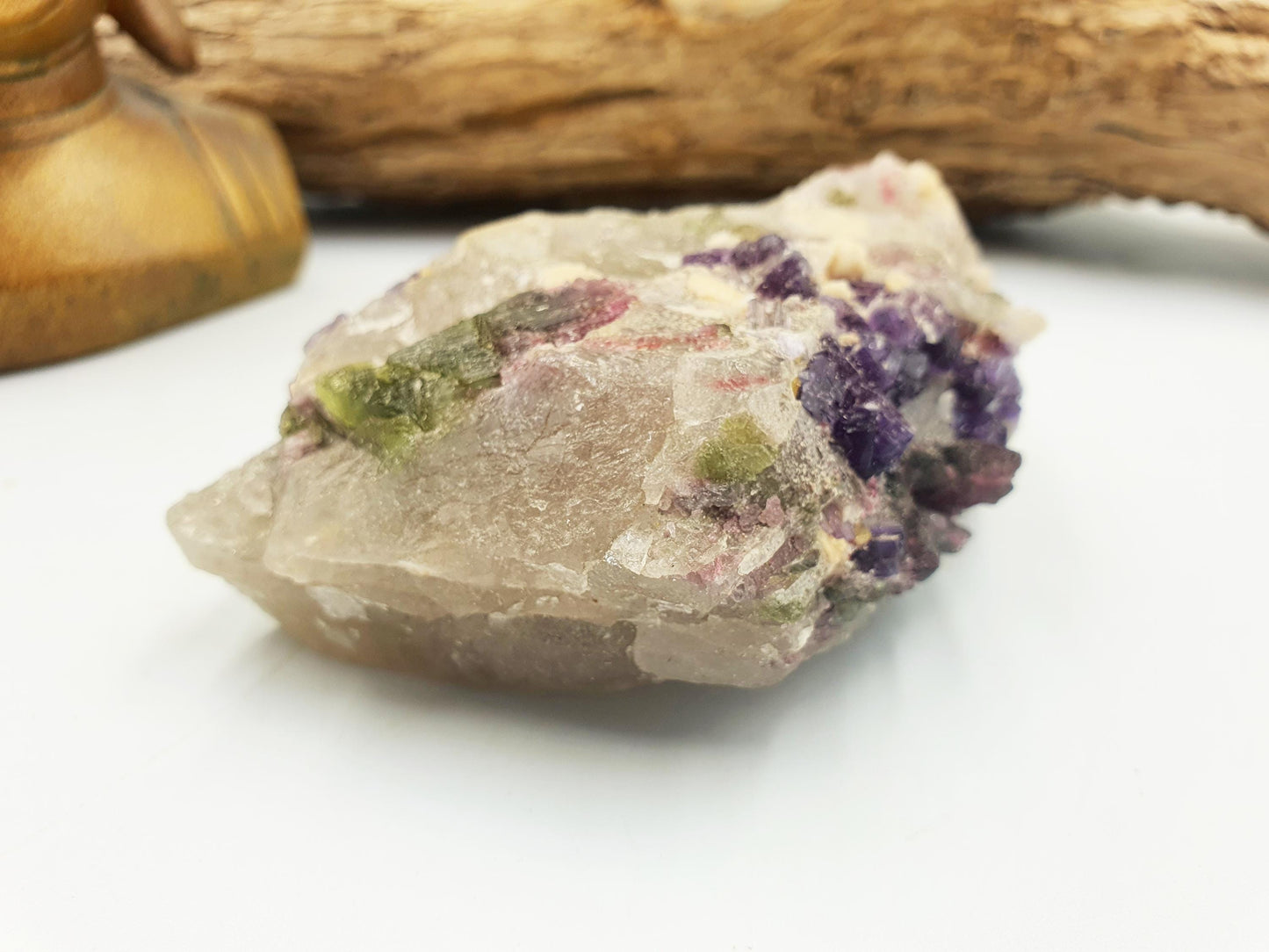 Raw Colourful Tourmaline and Specimen