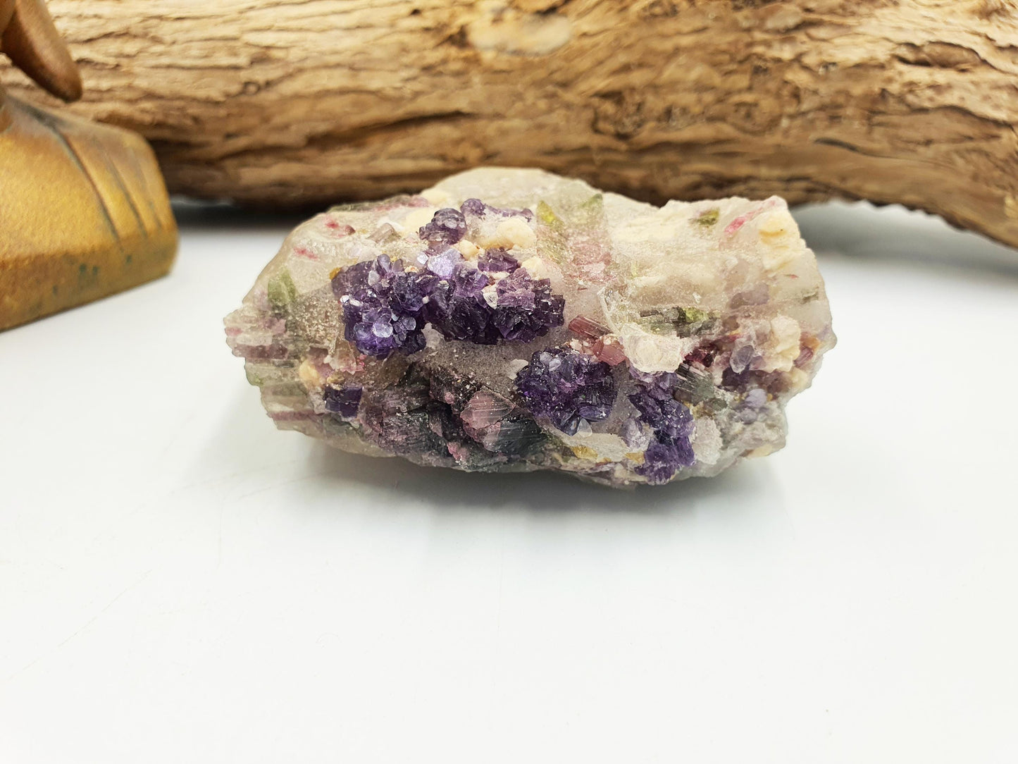 Raw Colourful Tourmaline and Specimen