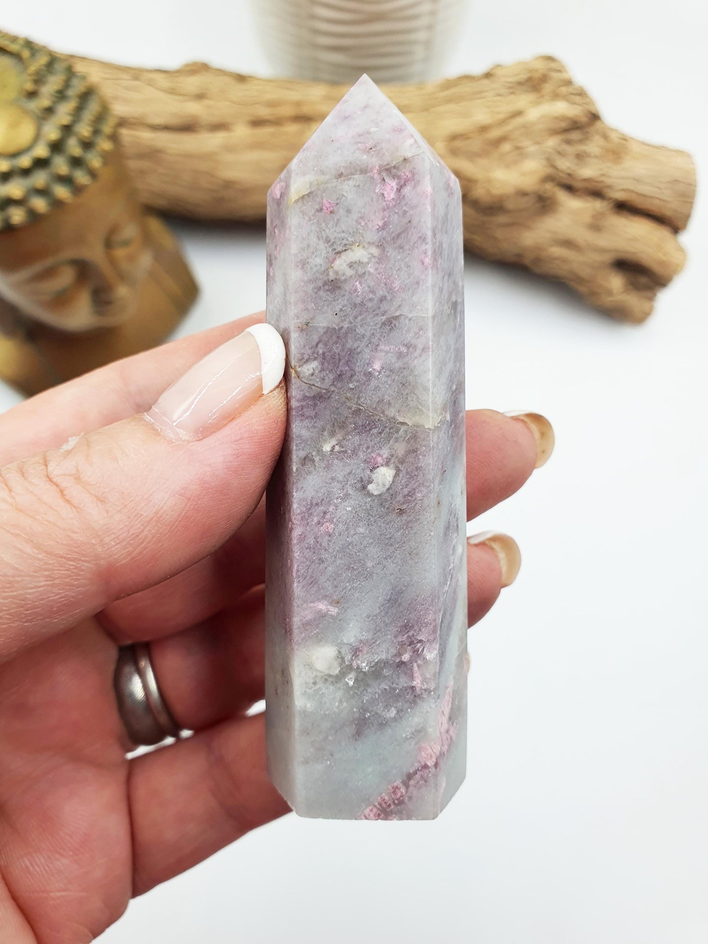 Plum Blossom Tourmaline Tower