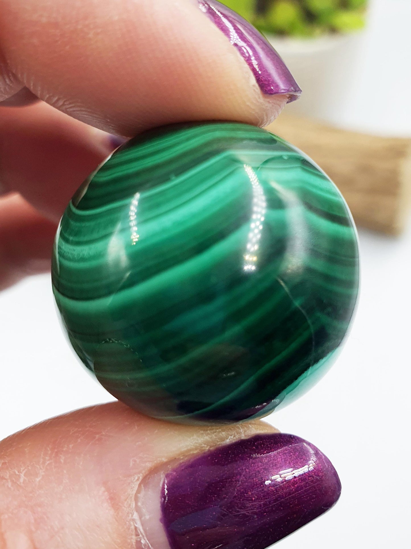Little Malachite Sphere