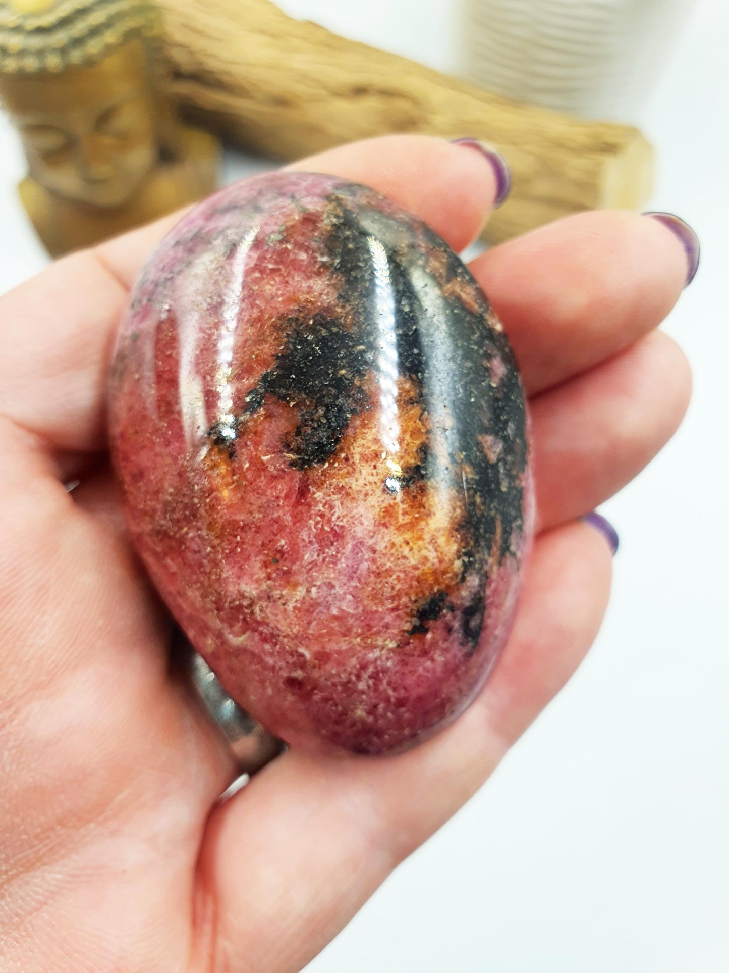Rhodonite Palmstone