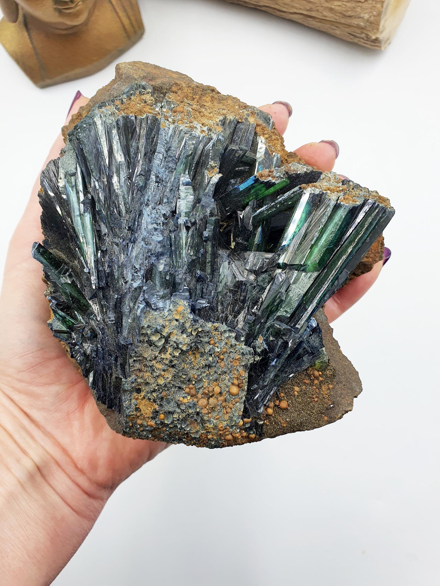 Large Raw Vivianite