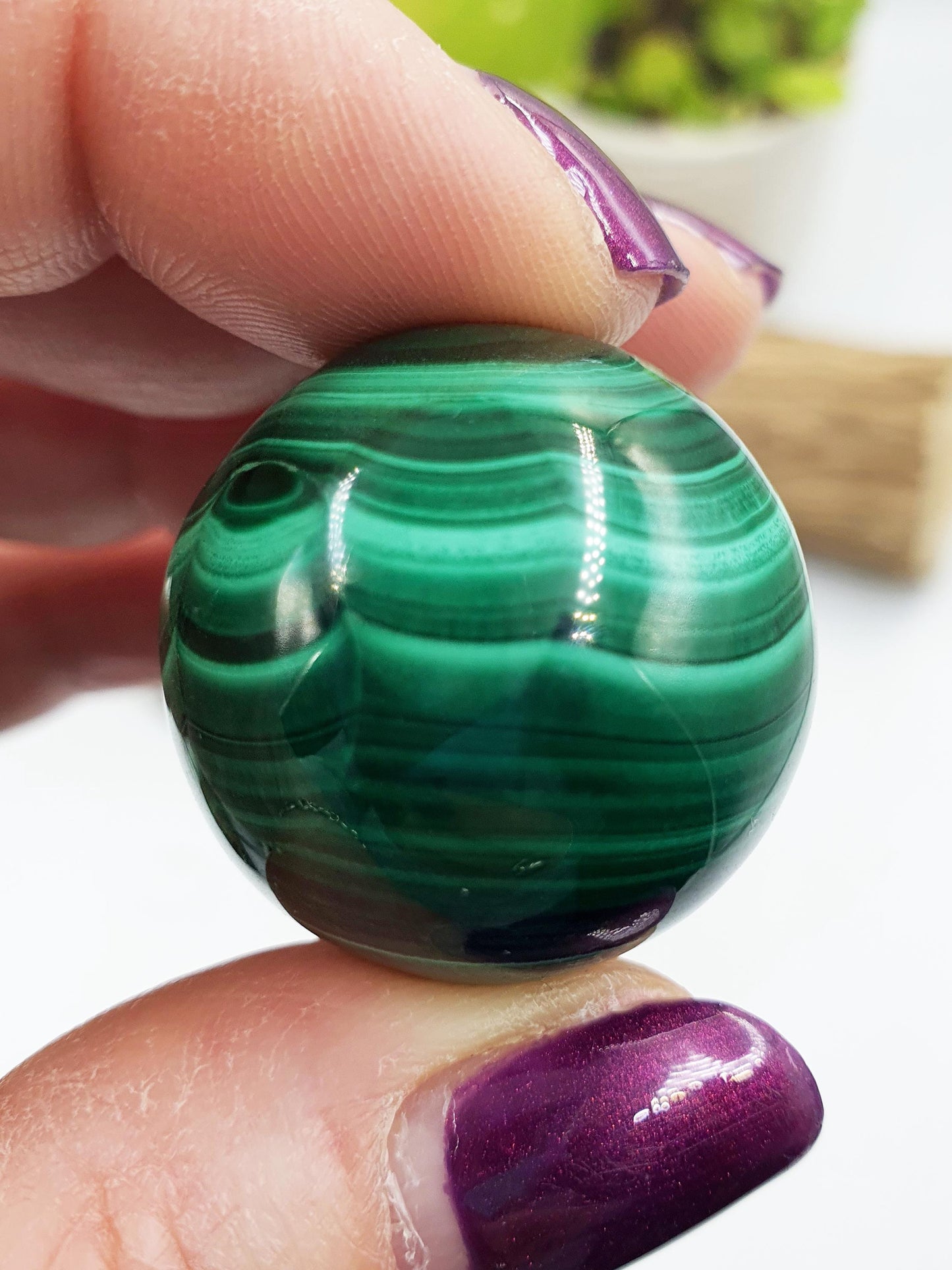 Little Malachite Sphere