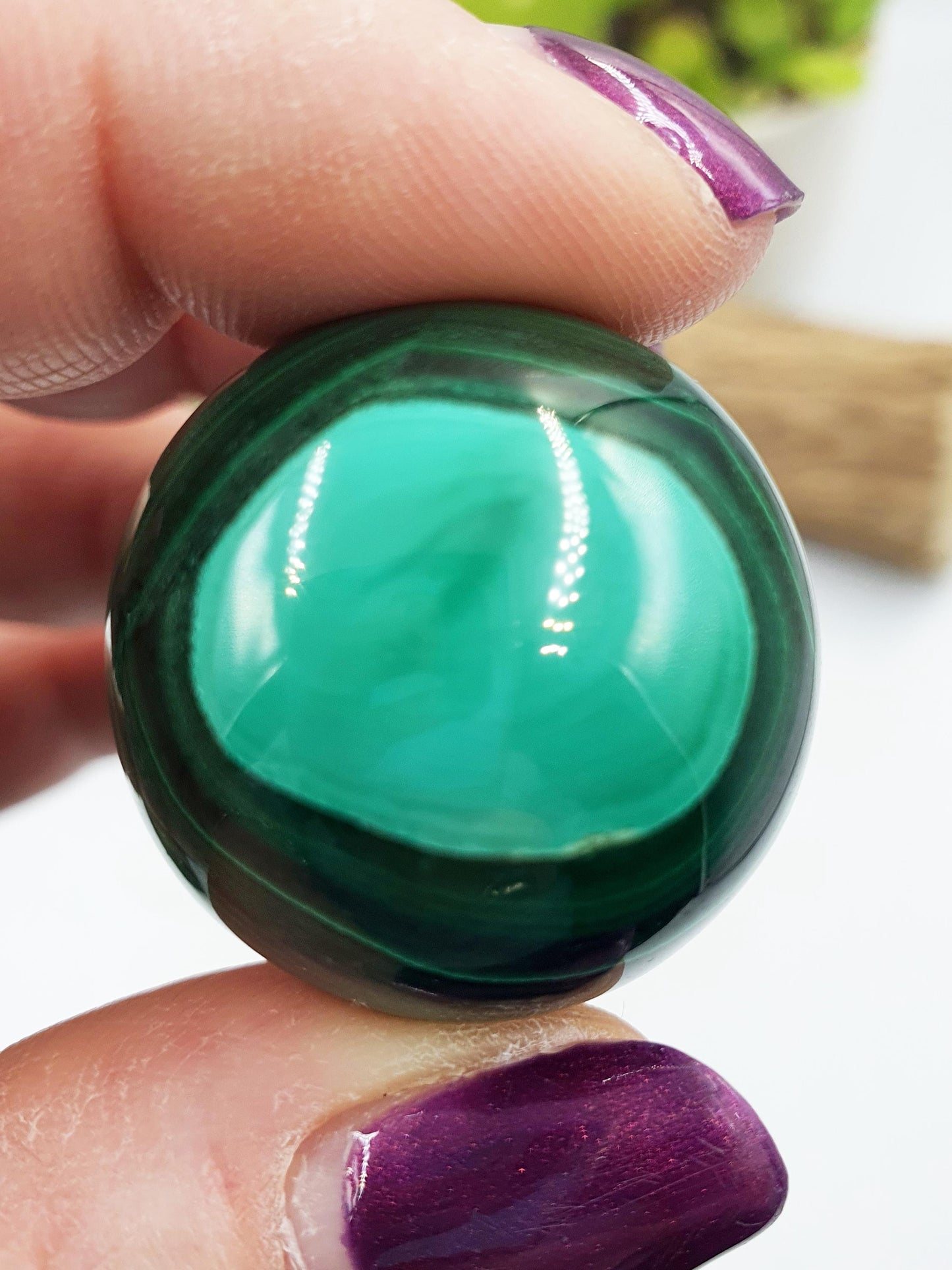 Little Malachite Sphere