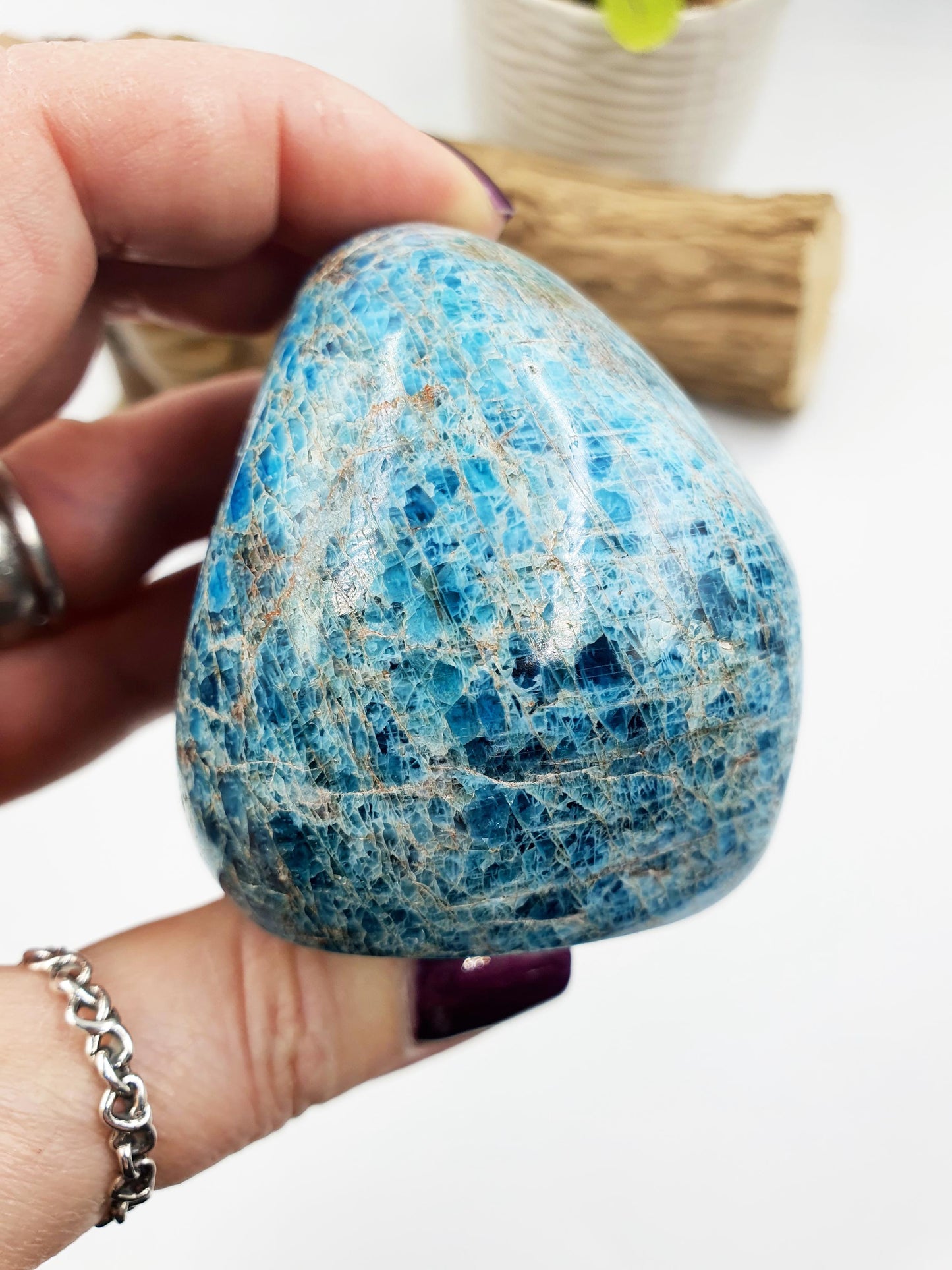 Blue Apatite Freeform