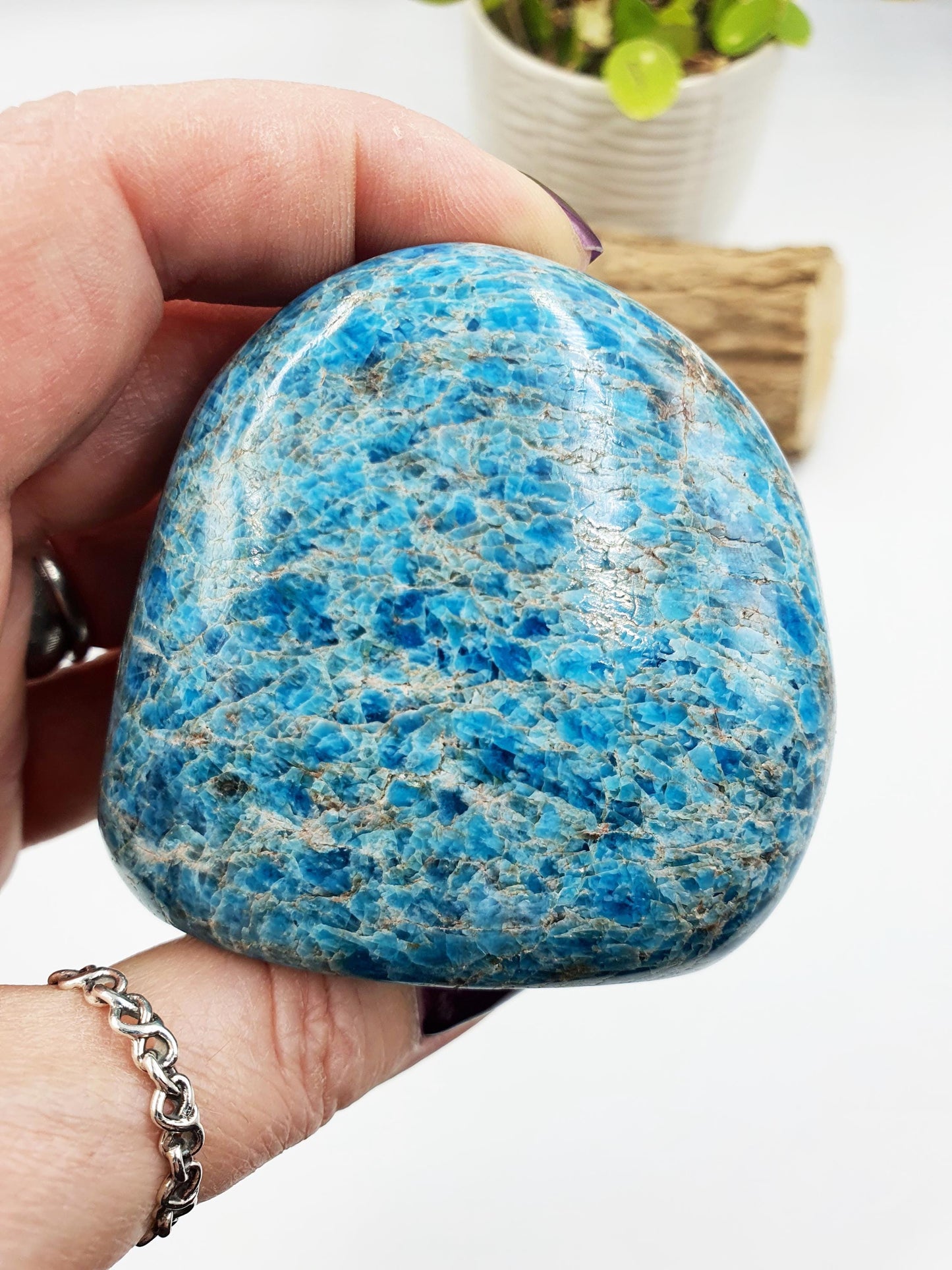 Blue Apatite Freeform