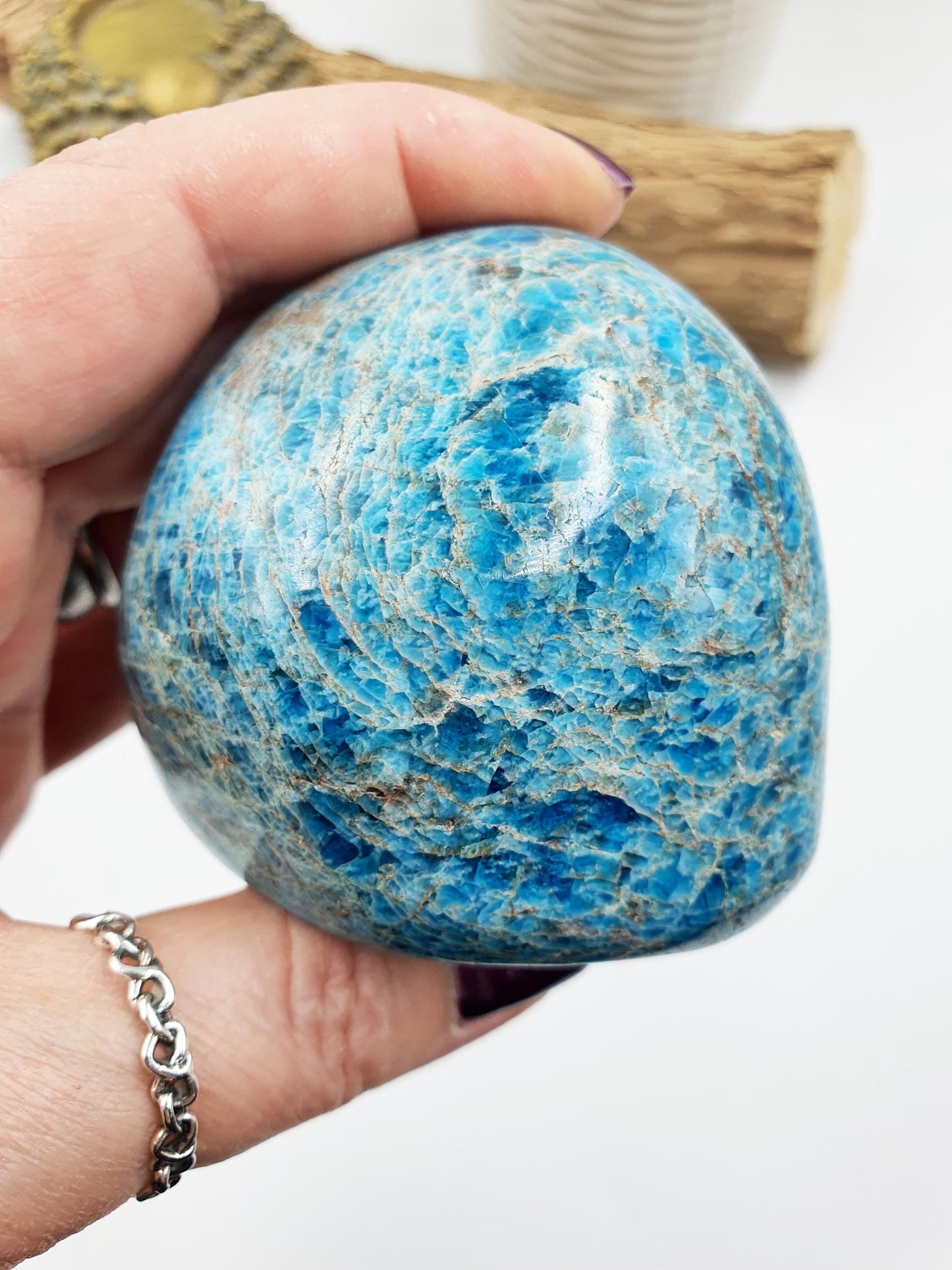 Blue Apatite Freeform