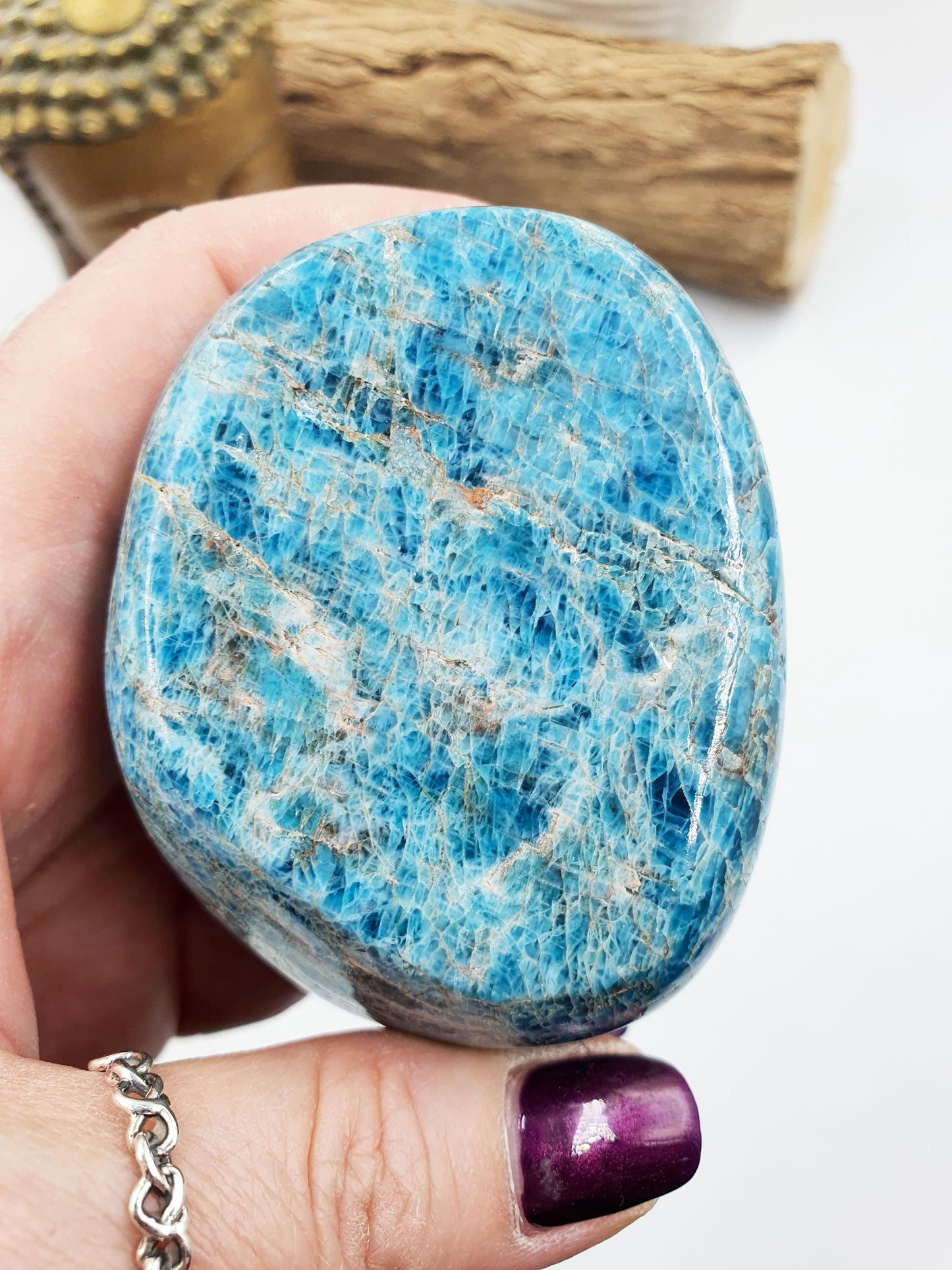 Blue Apatite Freeform