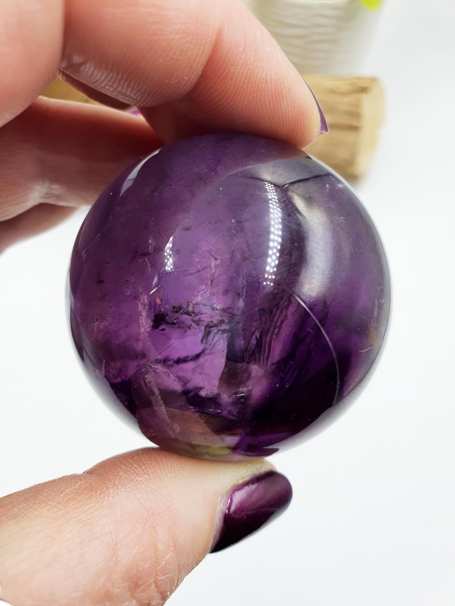 A Grade Amethyst Sphere