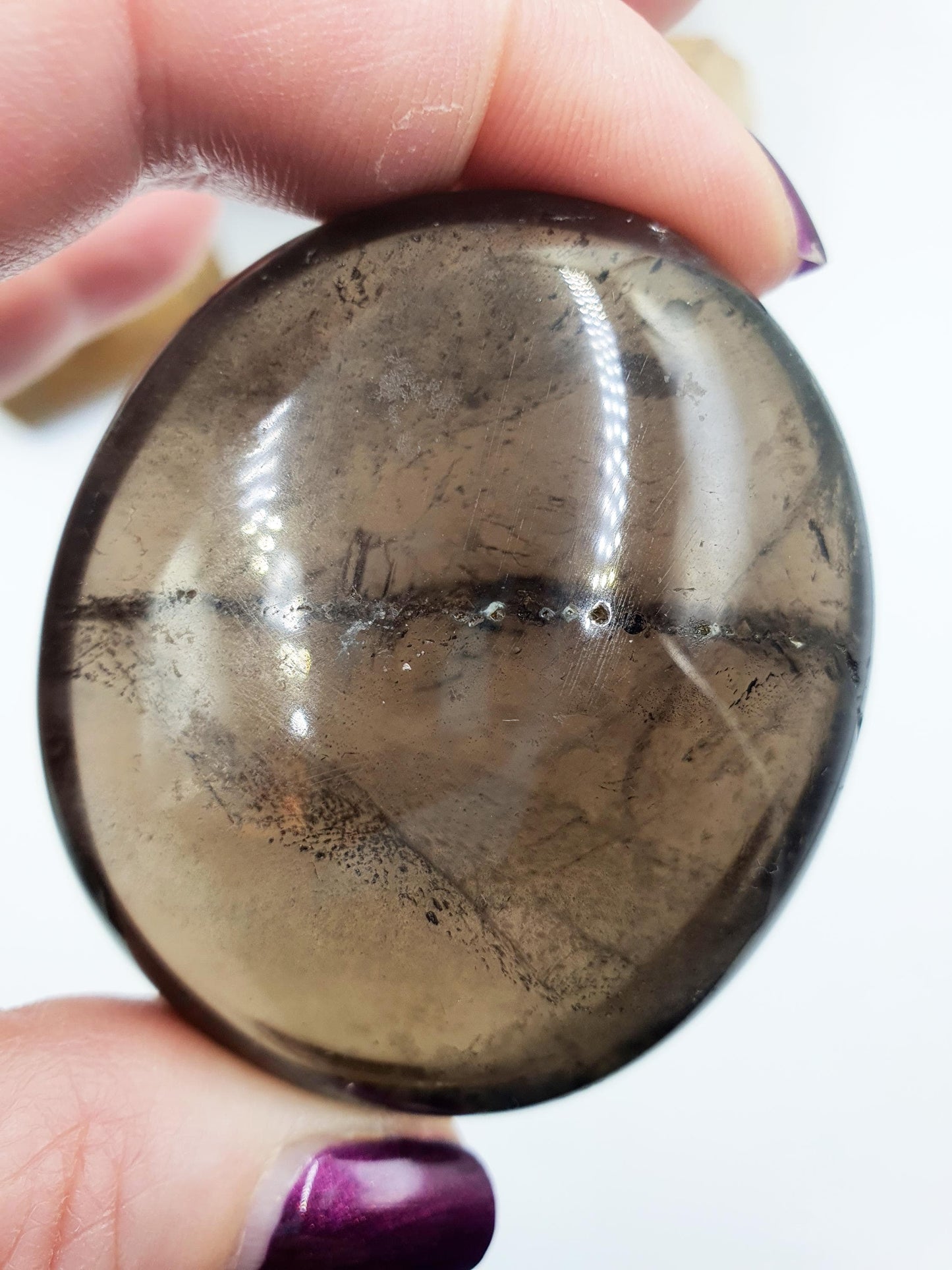 Smoky Quartz Palm