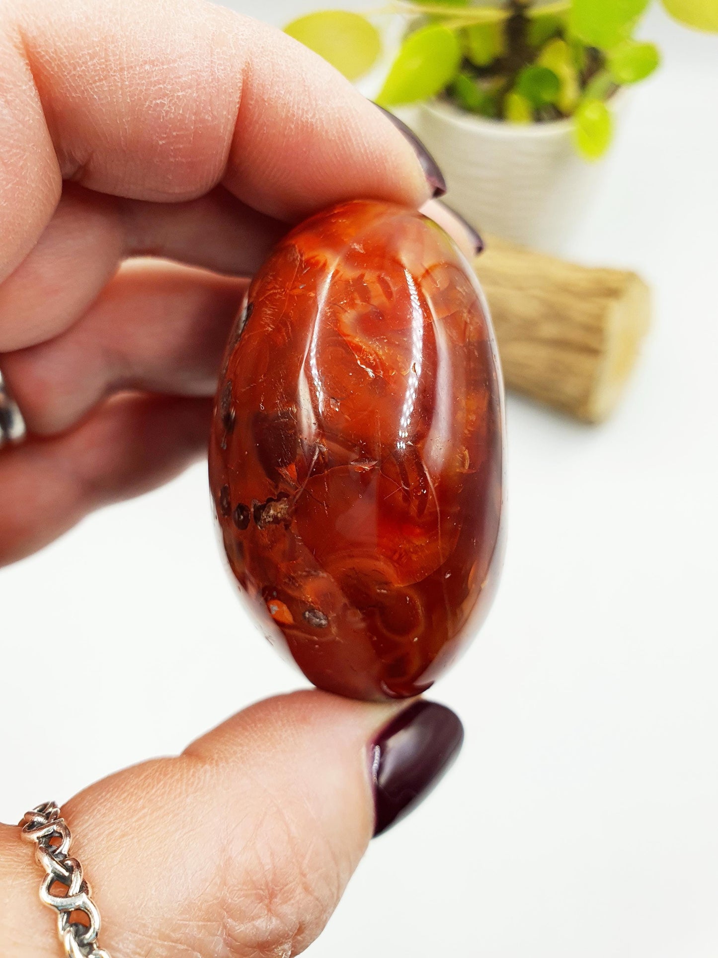 Unique Carnelian Palm