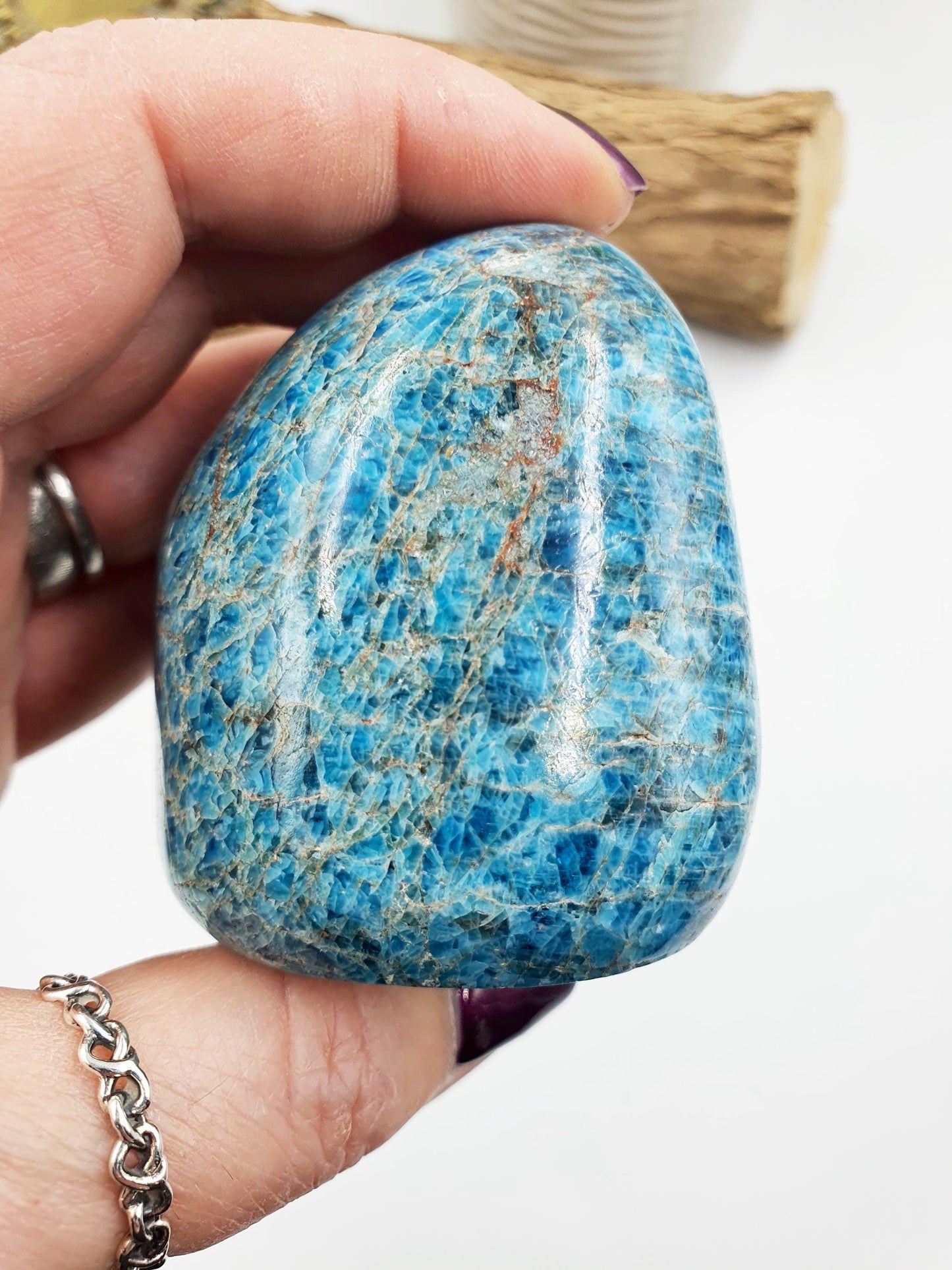 Blue Apatite Freeform