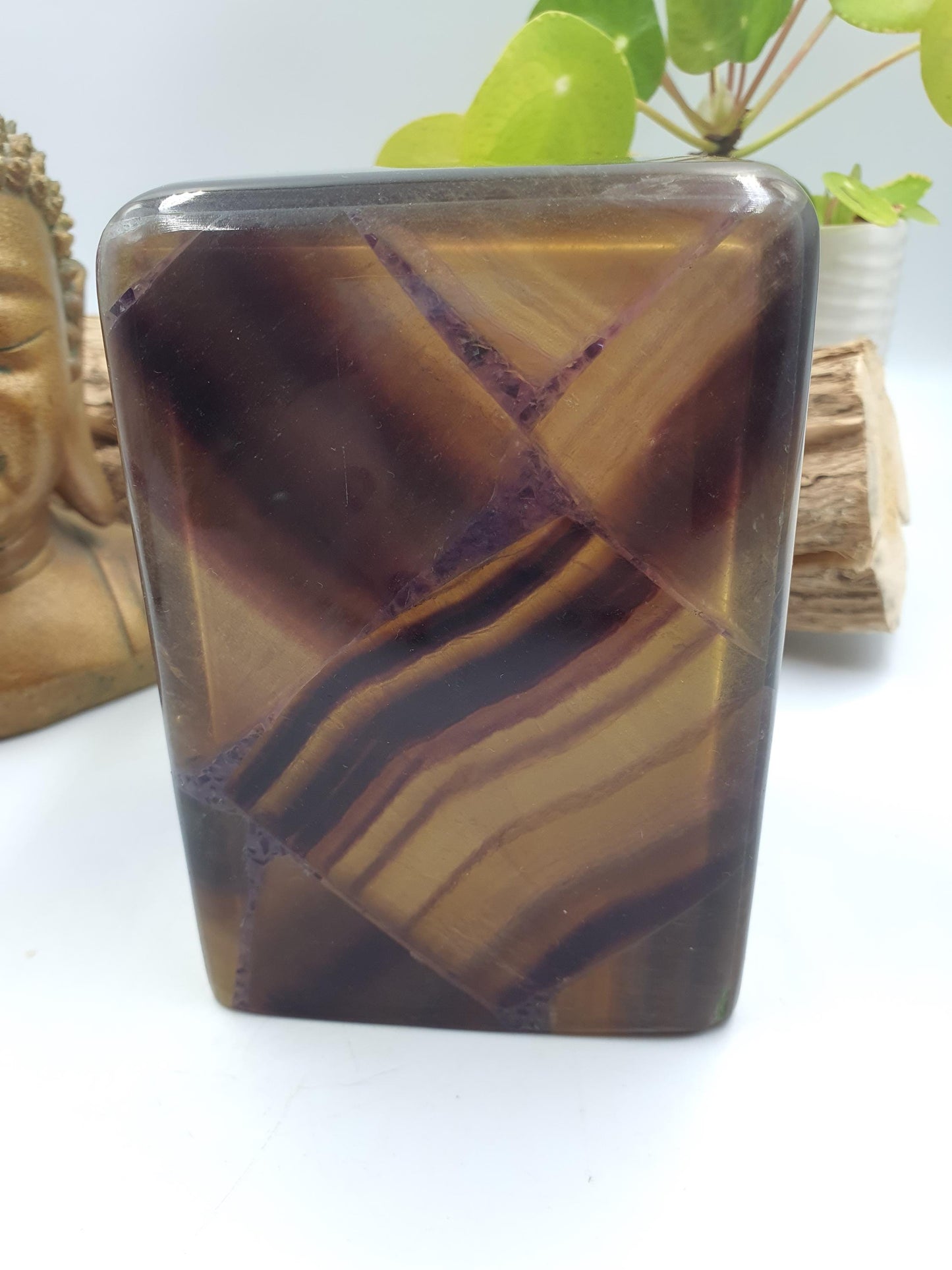 Fluorite Lamp with USB light stand