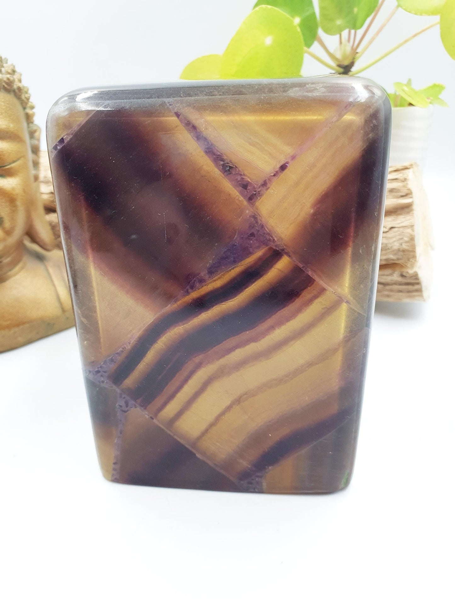 Fluorite Lamp with USB light stand