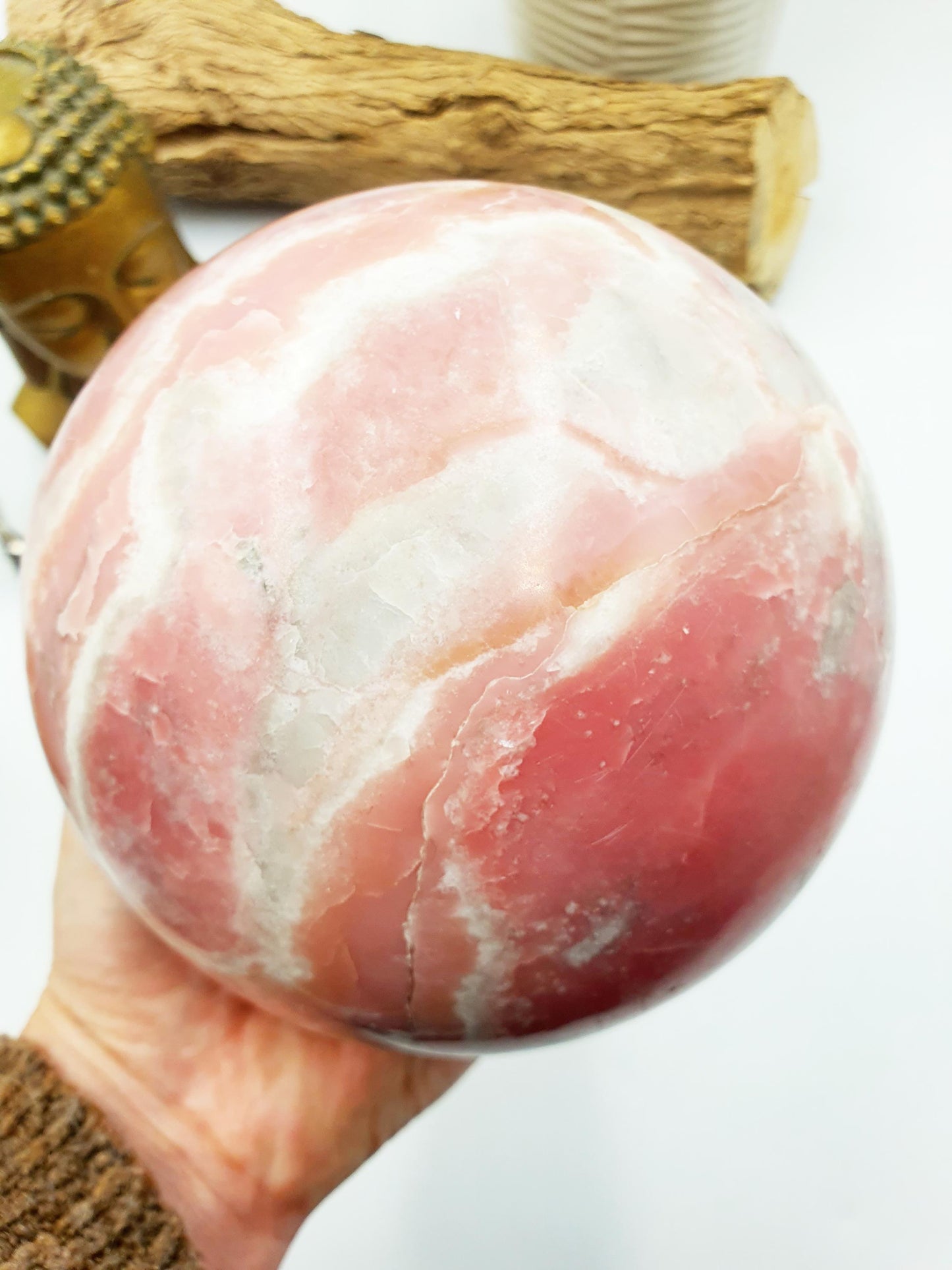 Huge Pink Opal Sphere