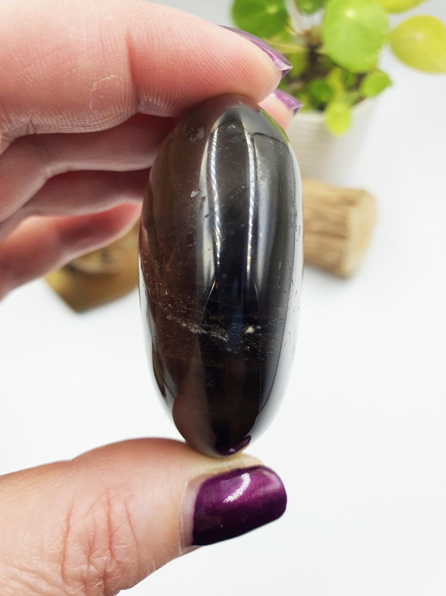 Smoky Quartz Palm